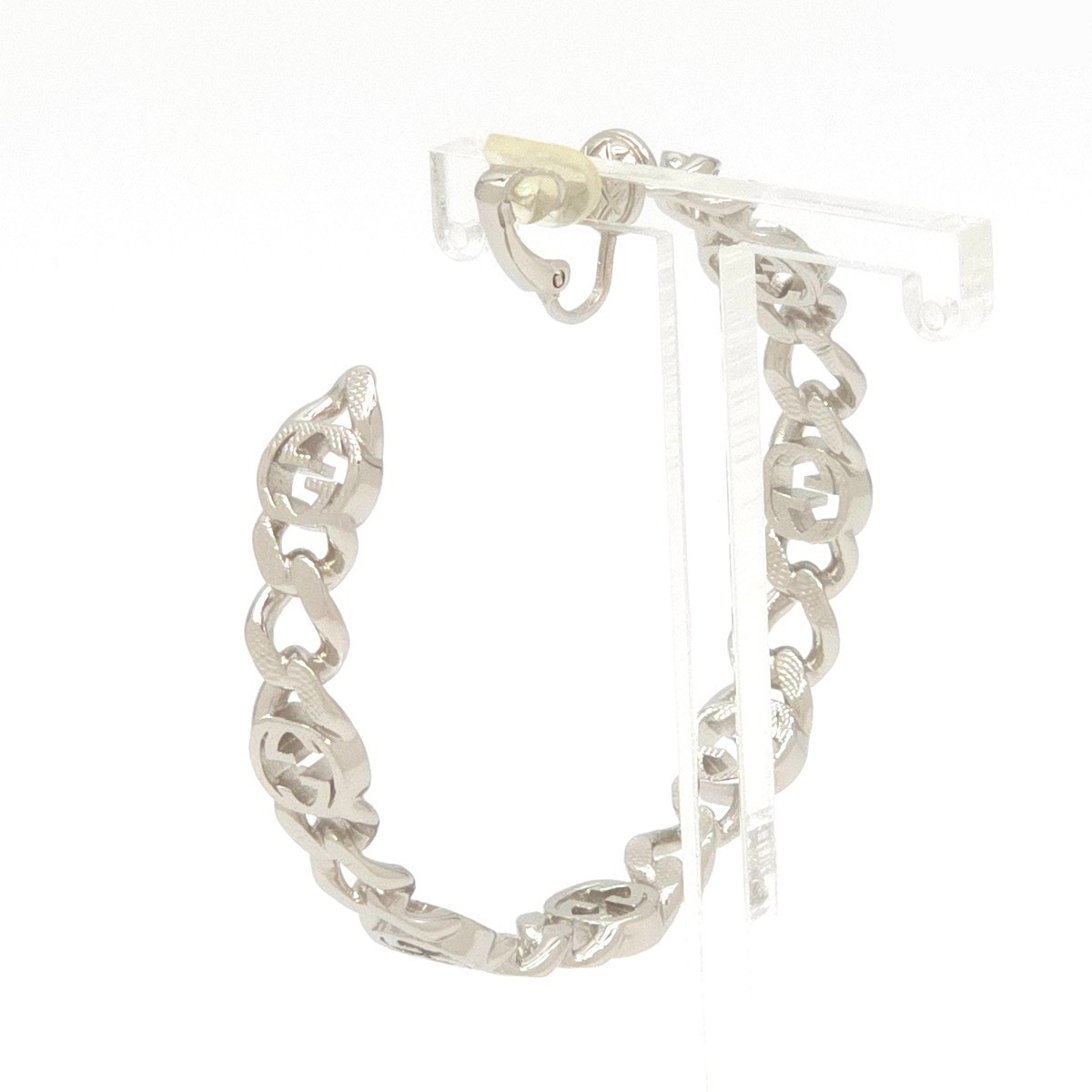 Interlocking Gourmet Chain Earring (Single Earring) — view 2
