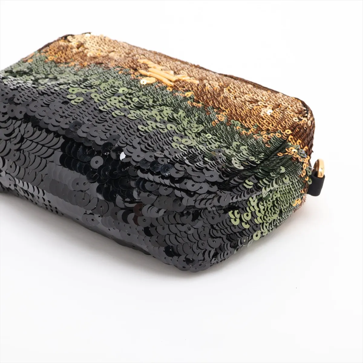 Sequin x Leather 2-Way Shoulder Bag, Multicolor — view 3