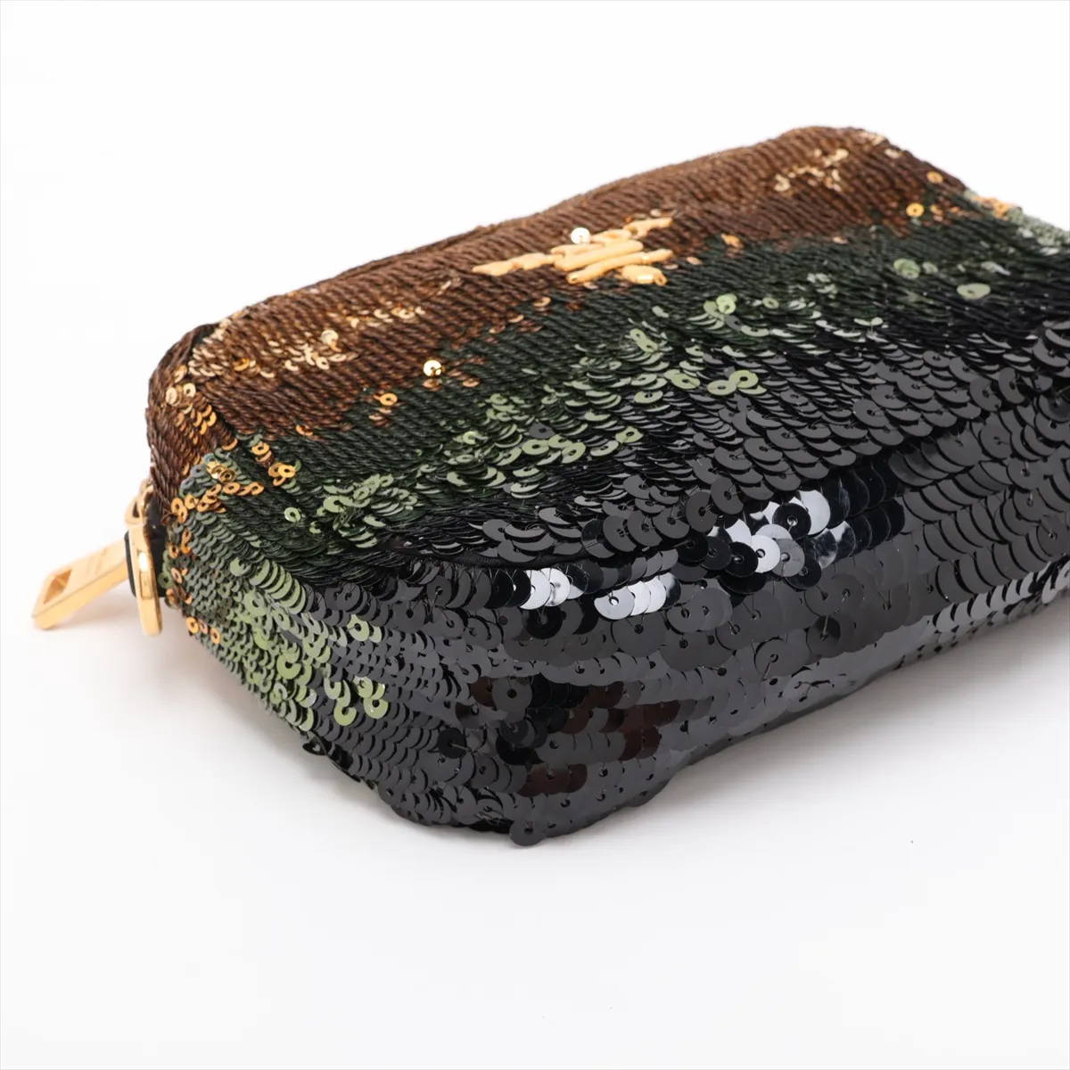 Sequin x Leather 2-Way Shoulder Bag, Multicolor — view 4
