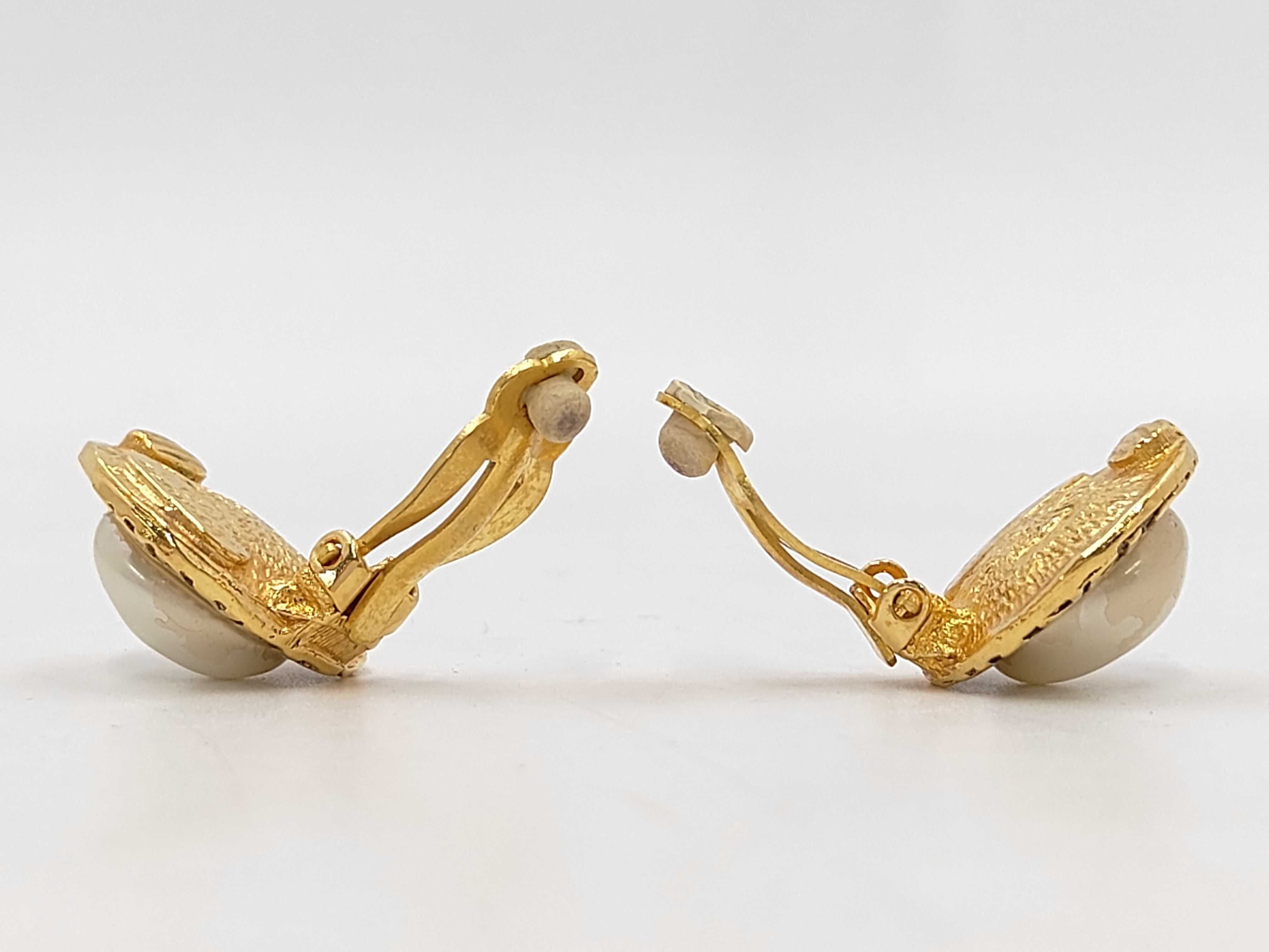 pearl earrings — view 4