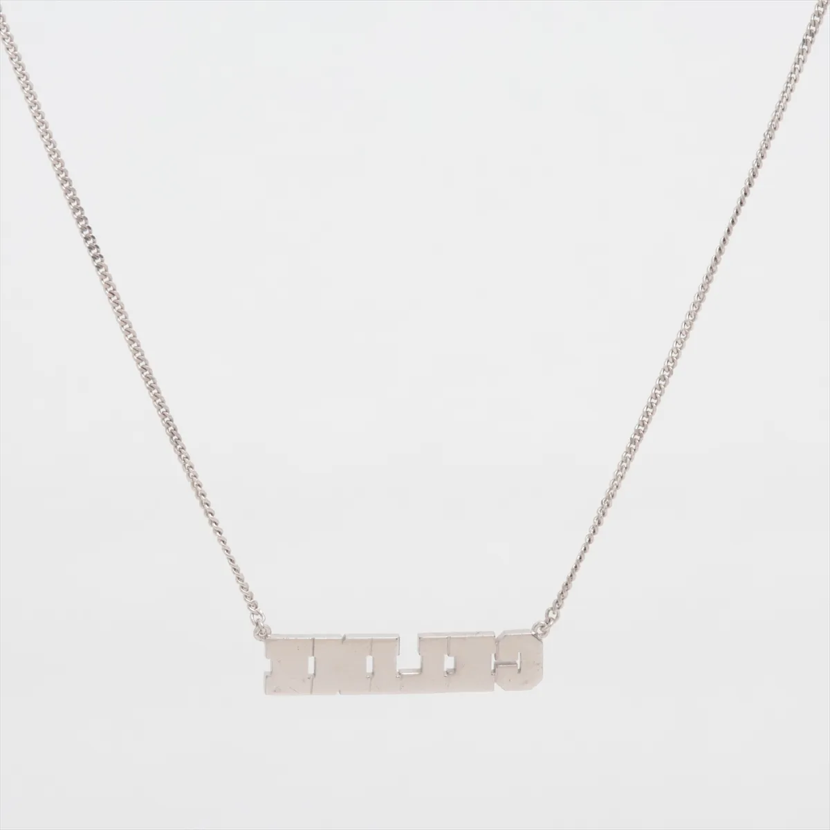 Logo Necklace 925 6.5g Silver — view 2
