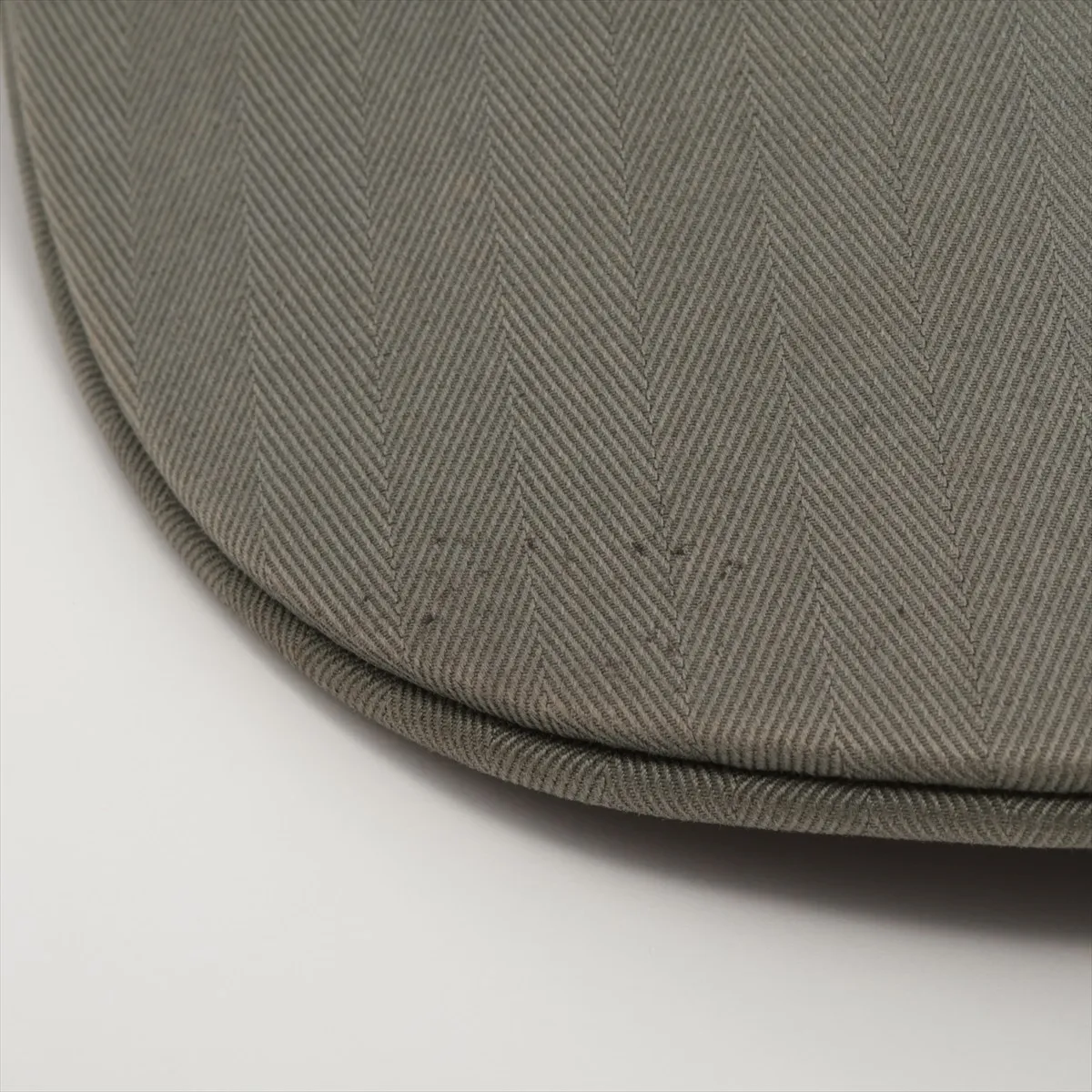 H-logo cap, size 59, cotton, green. Shows signs of wear, — view 9