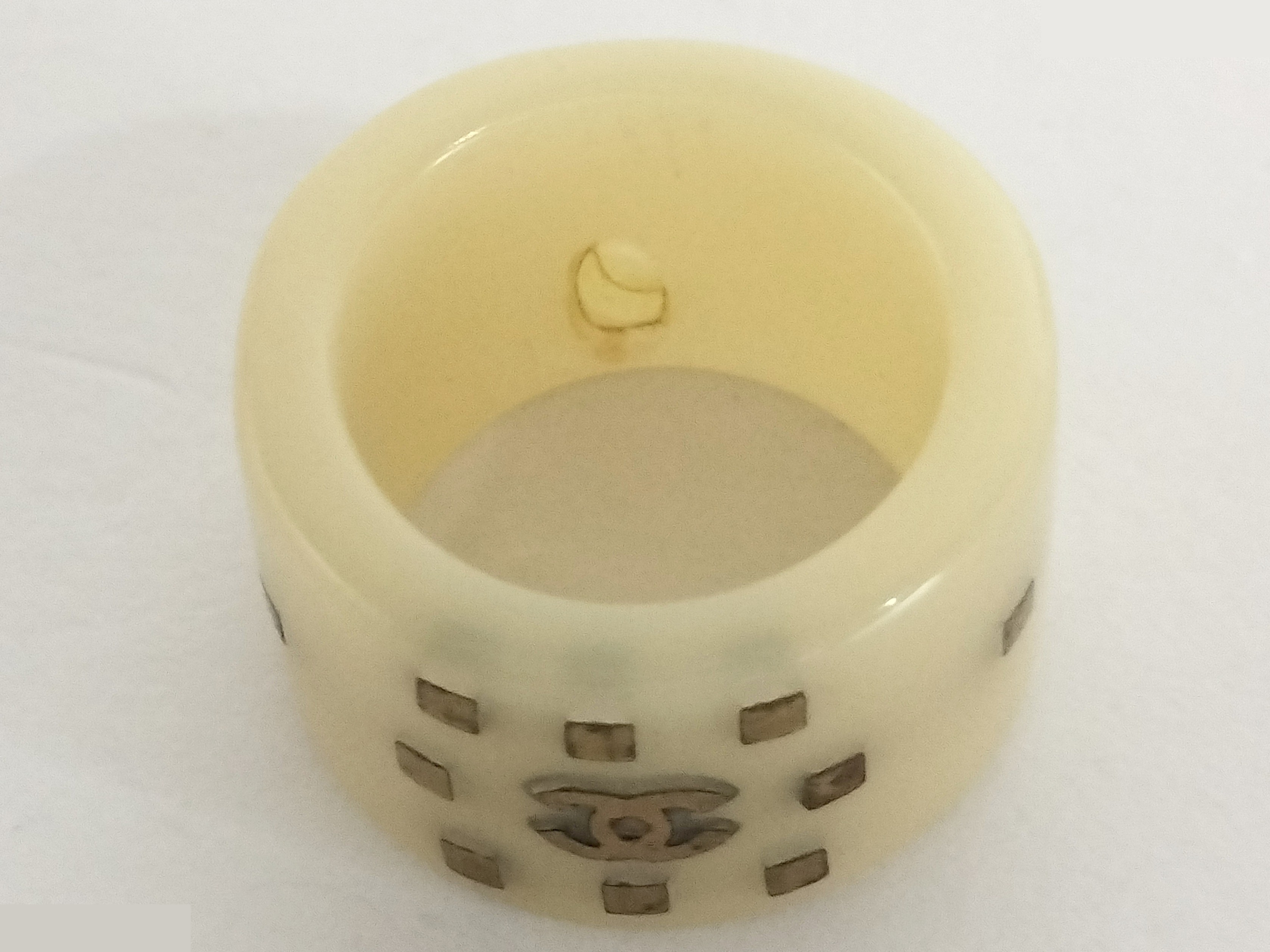 Coco Plastic Ring, Size #12 — view 2