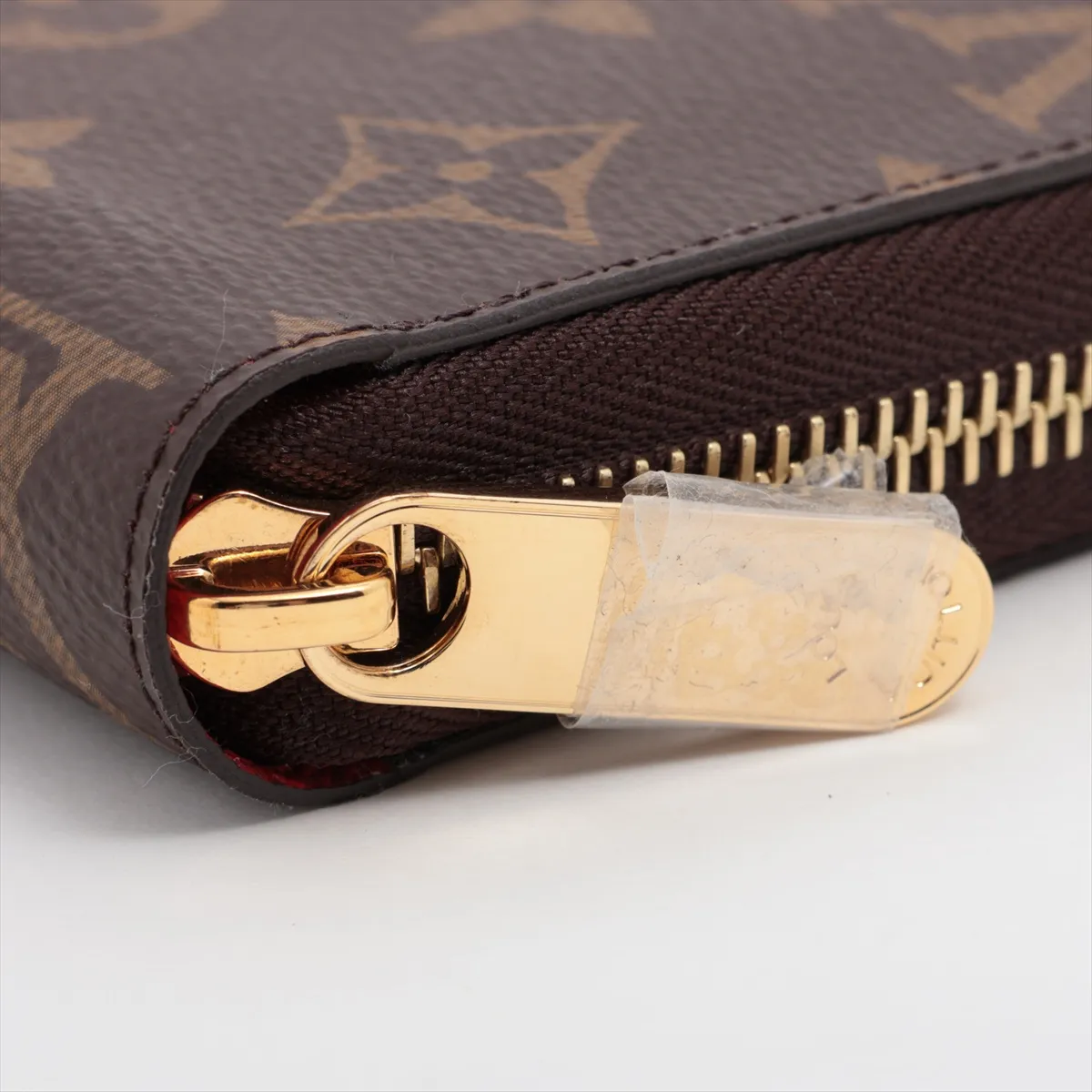 Monogram Zippy Wallet M41896 Coquelicot Round Zip Wallet (RFID detected) — view 13
