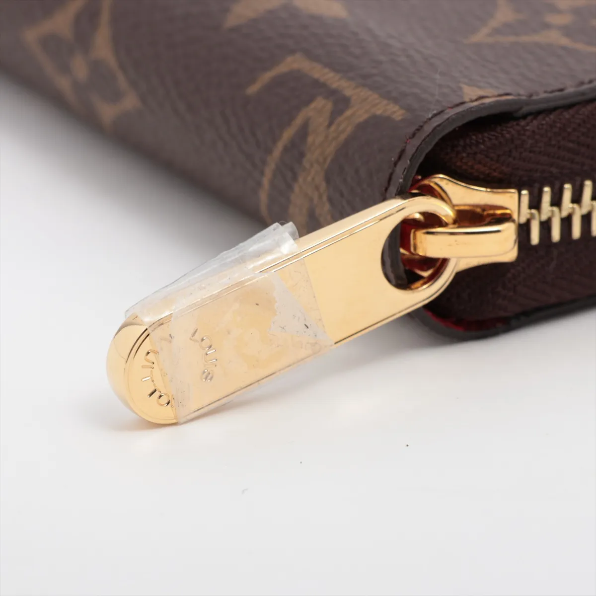 Monogram Zippy Wallet M41896 Coquelicot Round Zip Wallet (RFID detected) — view 14