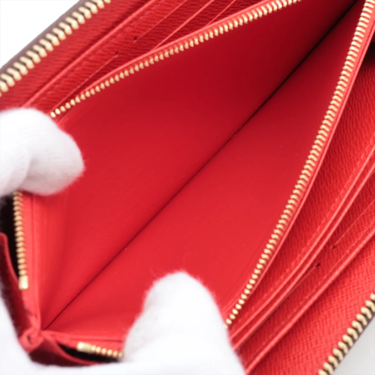 Monogram Zippy Wallet M41896 Coquelicot Round Zip Wallet (RFID detected) — view 10