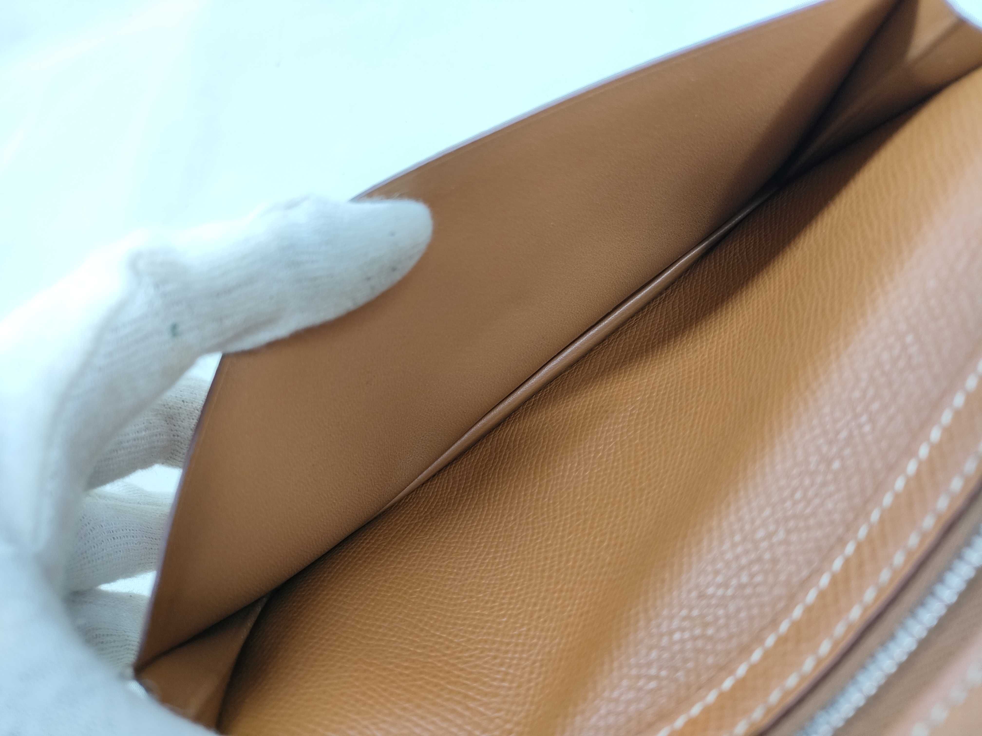 Bearn, Hermes Bearn Soufflé, Stamp D, Box, Wallet — view 12