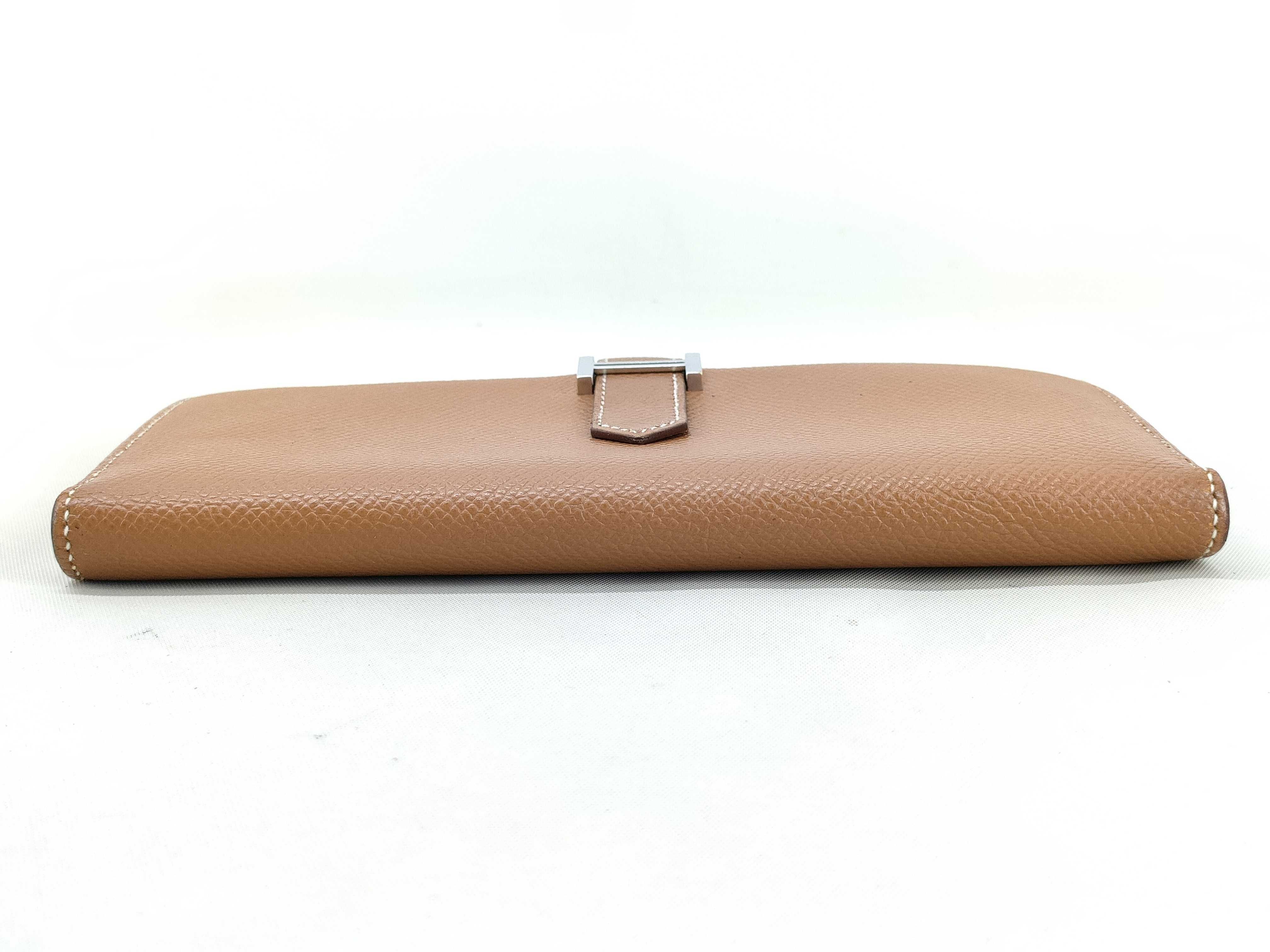 Bearn, Hermes Bearn Soufflé, Stamp D, Box, Wallet — view 4