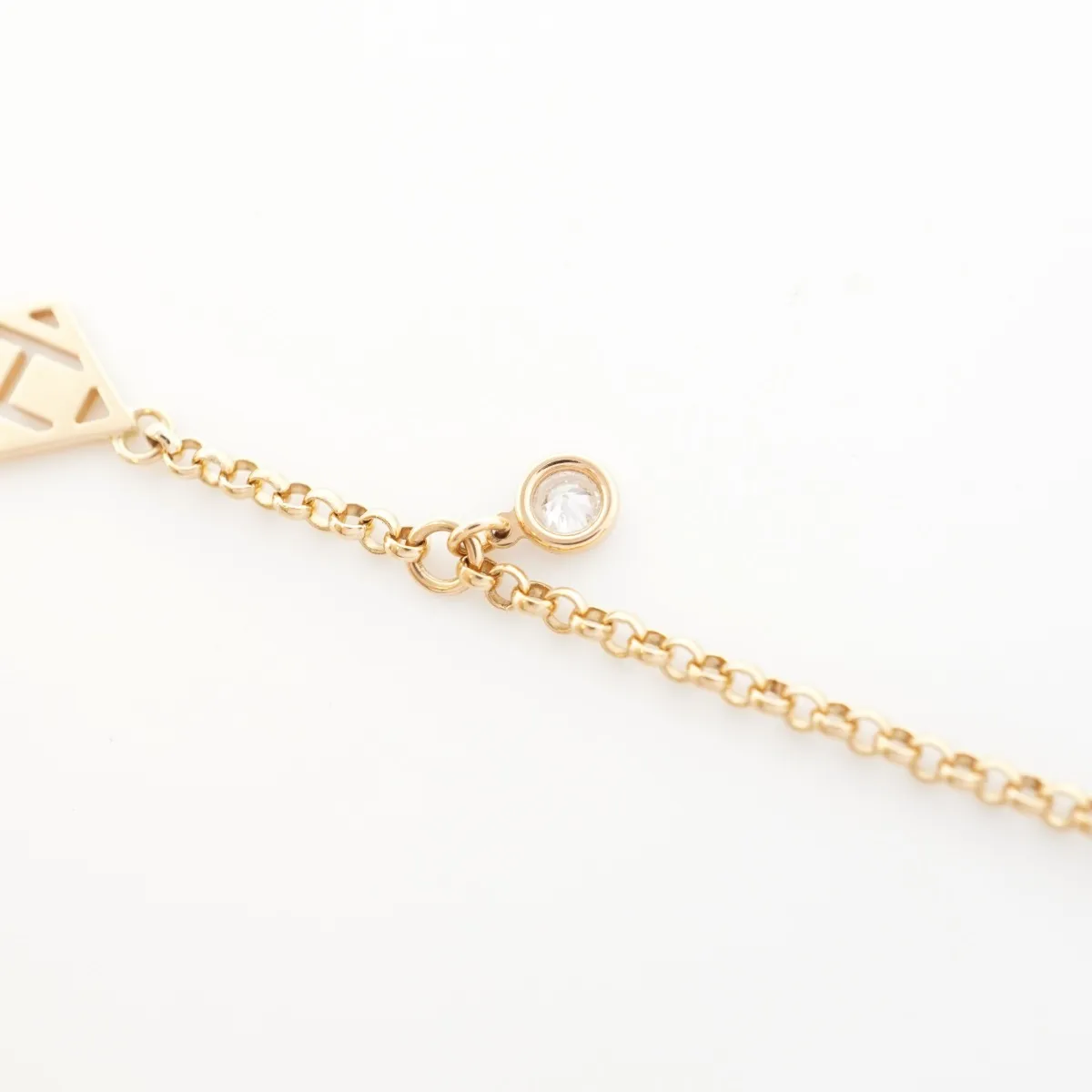 Gambard Diamond Bracelet 750 (PG) 4.6g 18V099650 (Scratches) — view 9