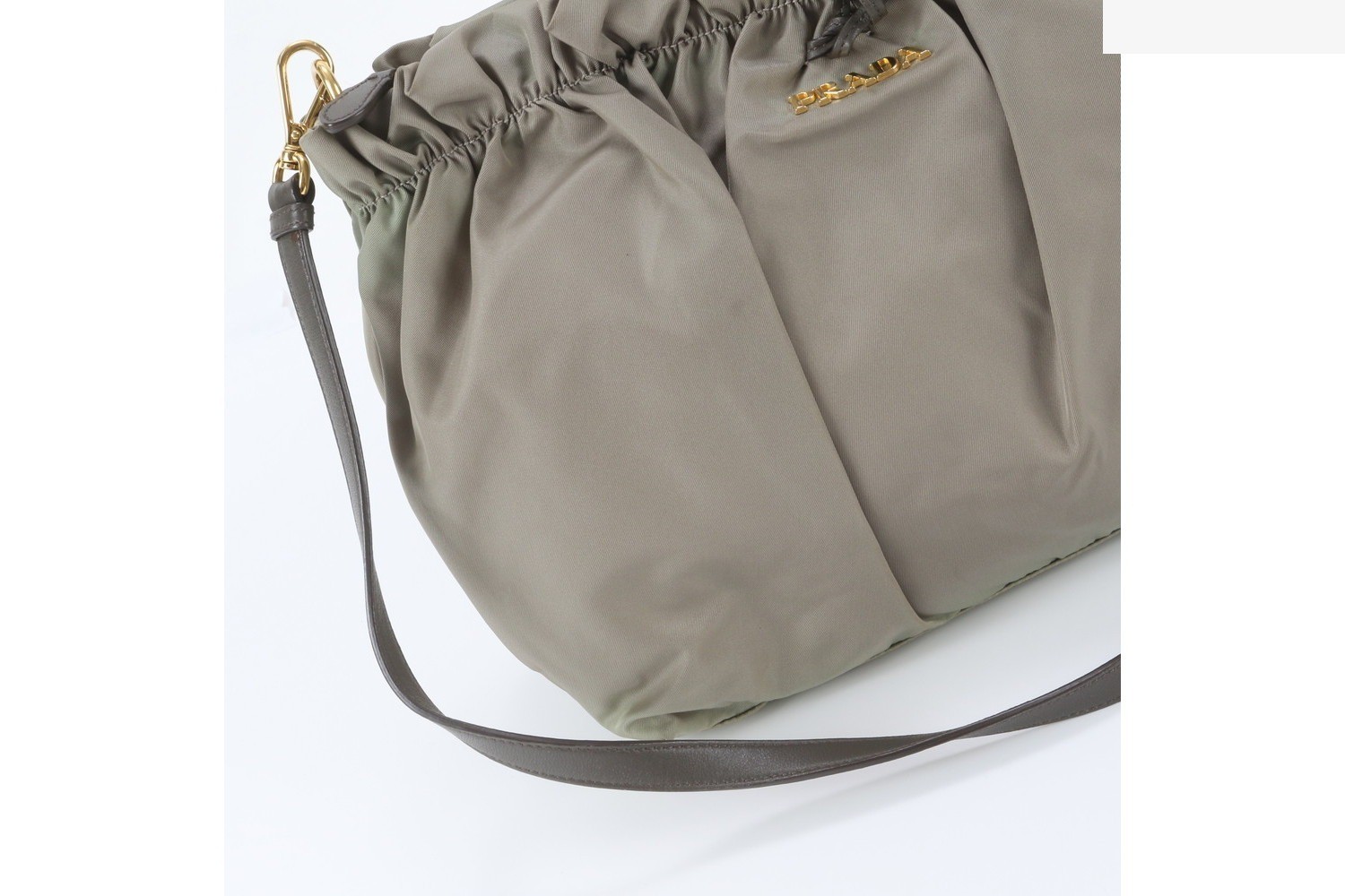 Tessuto Nylon Leather 2-Way Shoulder Bag, Crossbody Bag, Handbag — view 2