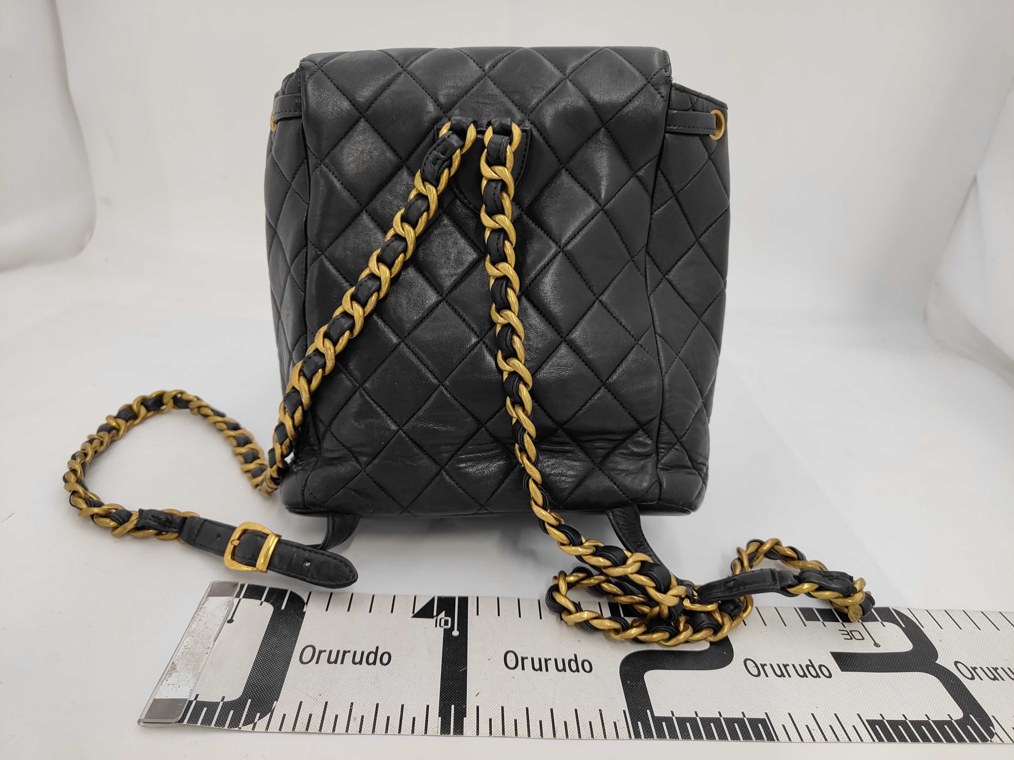 BAG LAMBSKIN VINTAGE BACKPACK BLACK GHW (NO HOLO/CARD) Backpack — view 2