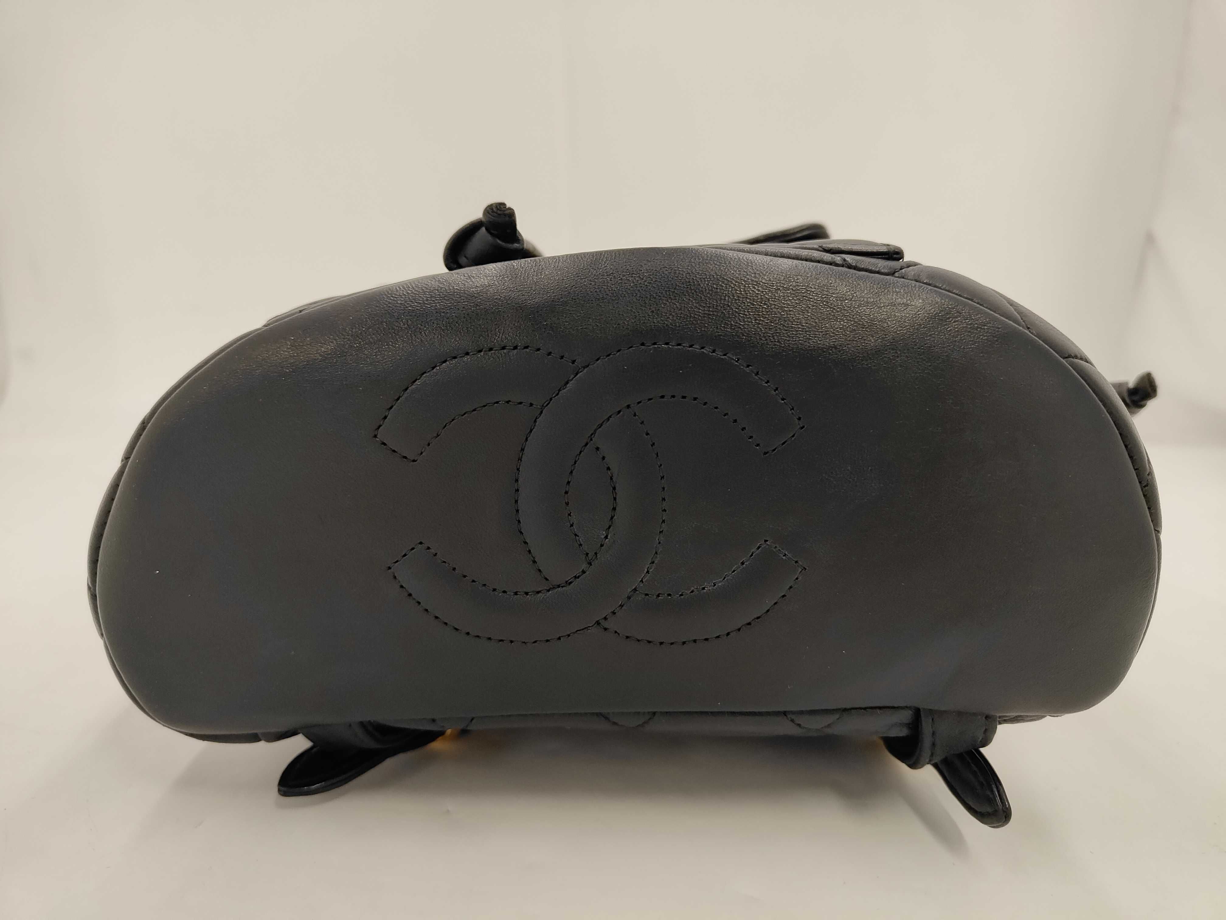 BAG LAMBSKIN VINTAGE BACKPACK BLACK GHW (NO HOLO/CARD) Backpack — view 8