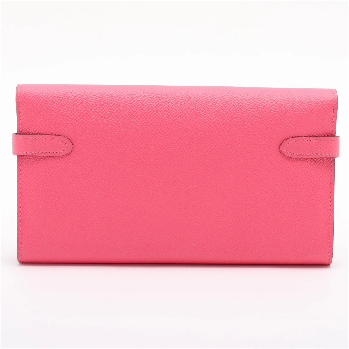 Kelly Wallet, Veau Epsom Leather, Long Wallet, Pink, Gold Hardware, X: 2016 — view 2