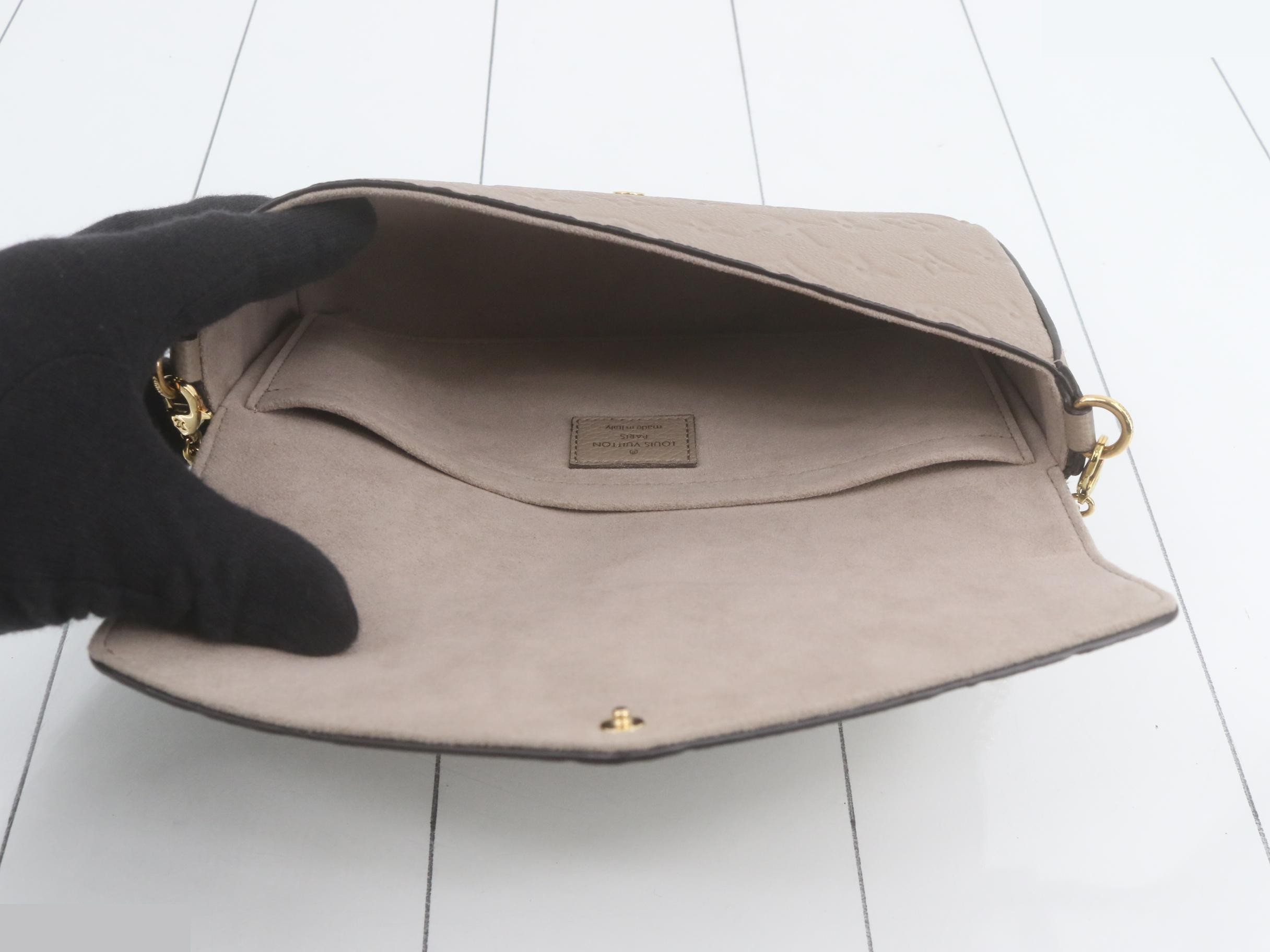 Monogram Empreinte Pochette Felicie Shoulder Bag with Case — view 4