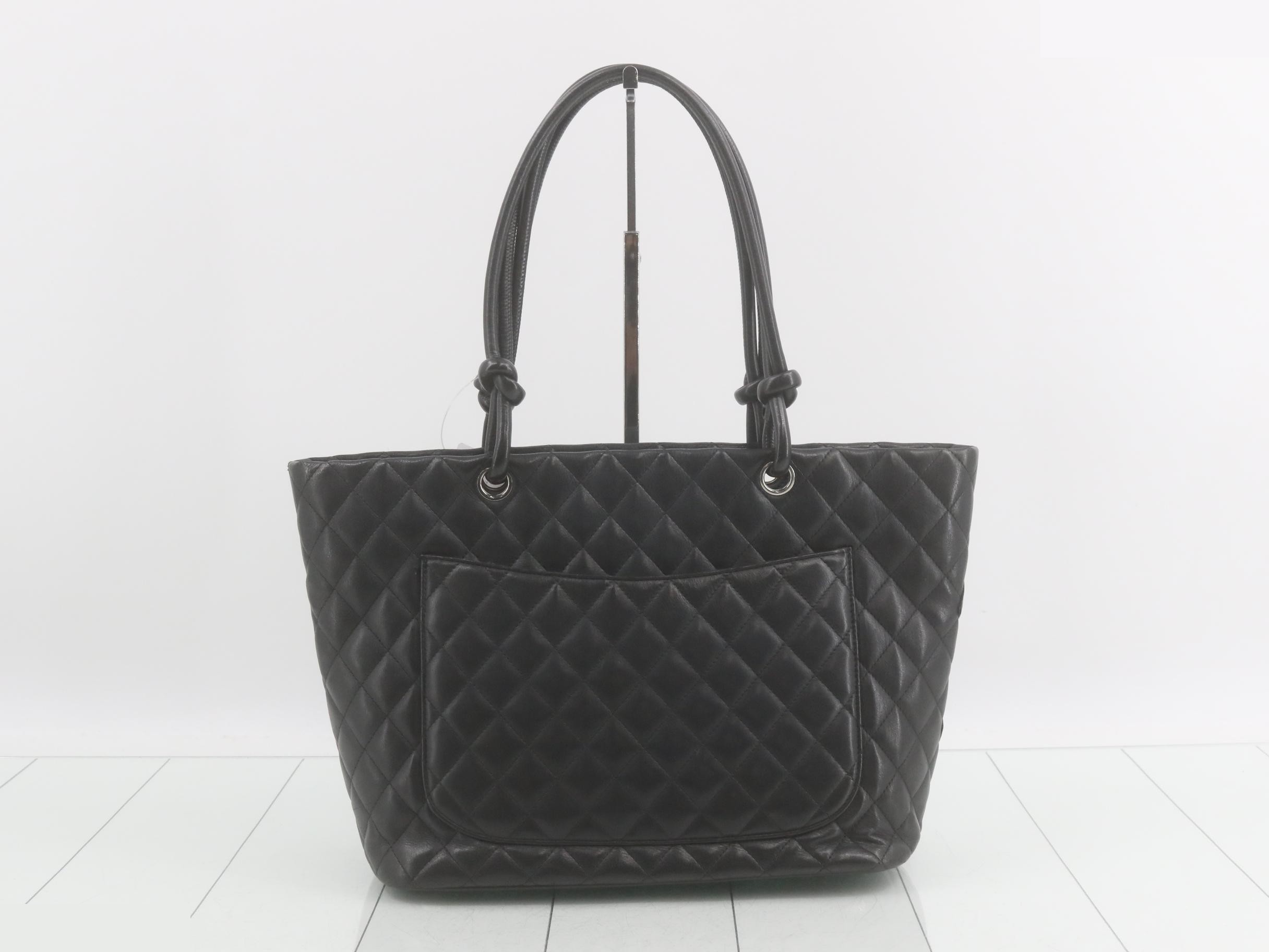 Cambon Line Large Tote Bag with Sticker Card — view 2