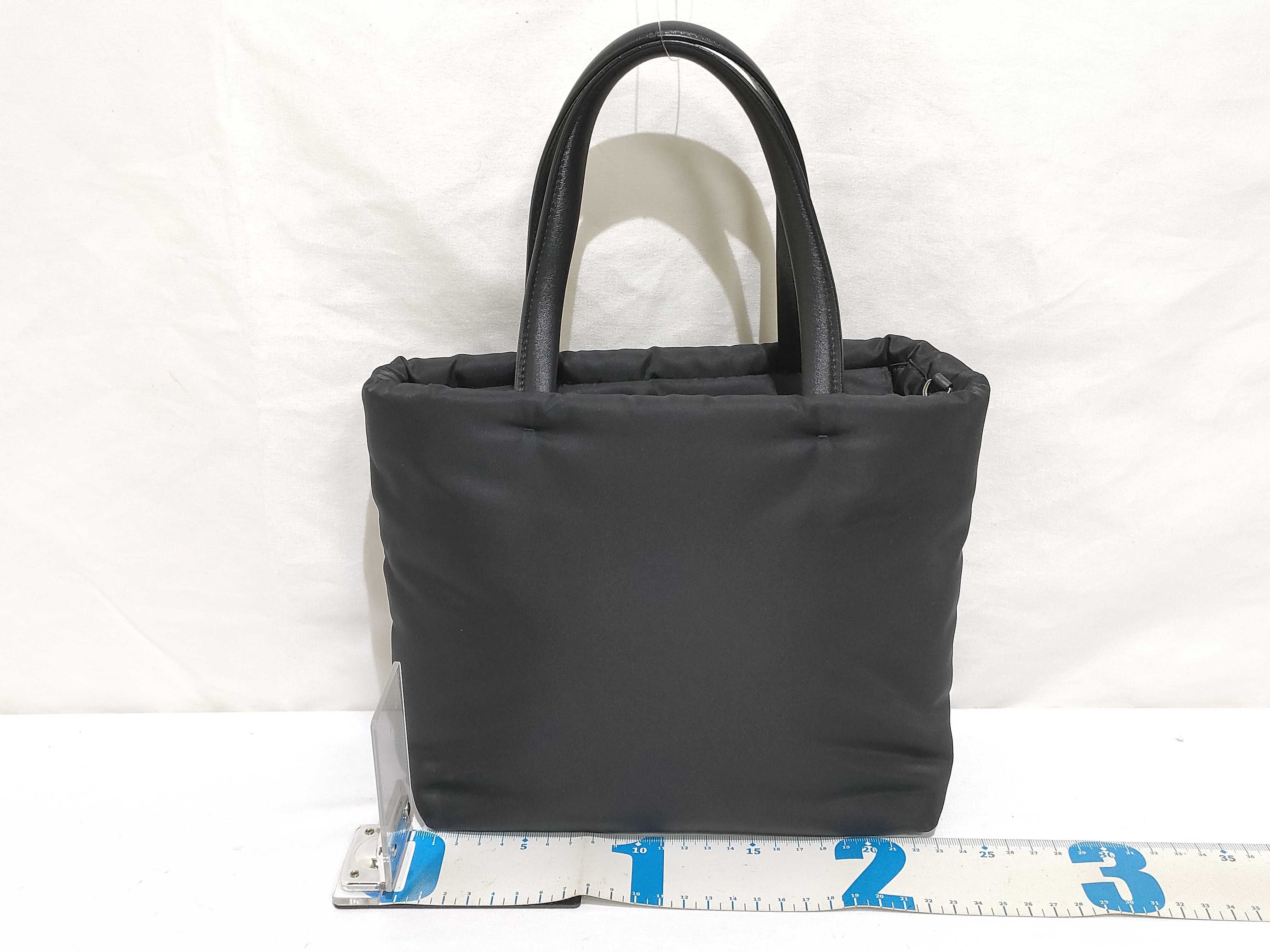 Nylon Tote Bag 1BA257 Black Handbag — view 2