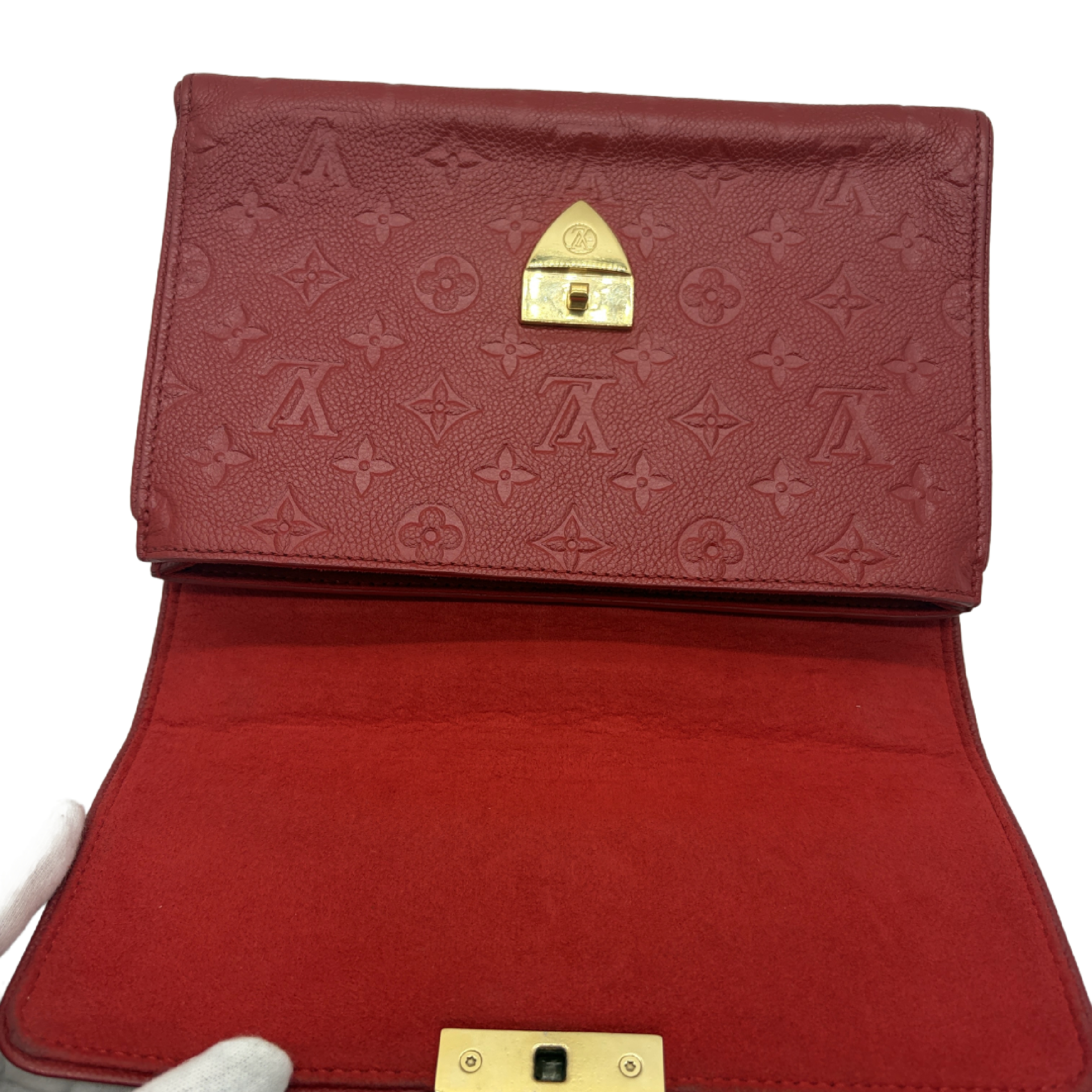 Monogram Empreinte Saint Germain PM Shoulder Bag — view 7