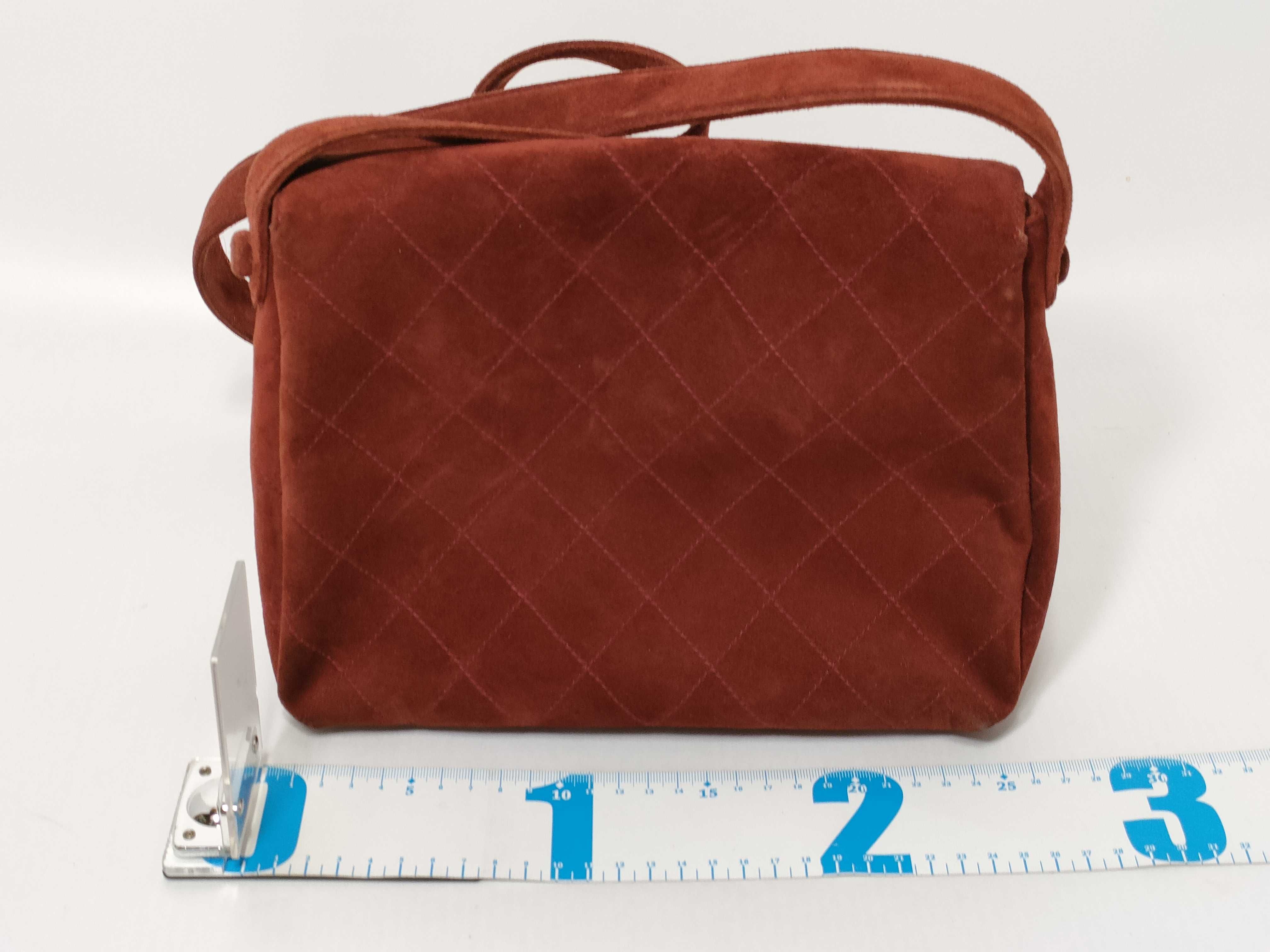 Matelassé Suede Shoulder Bag (Series 5) — view 2