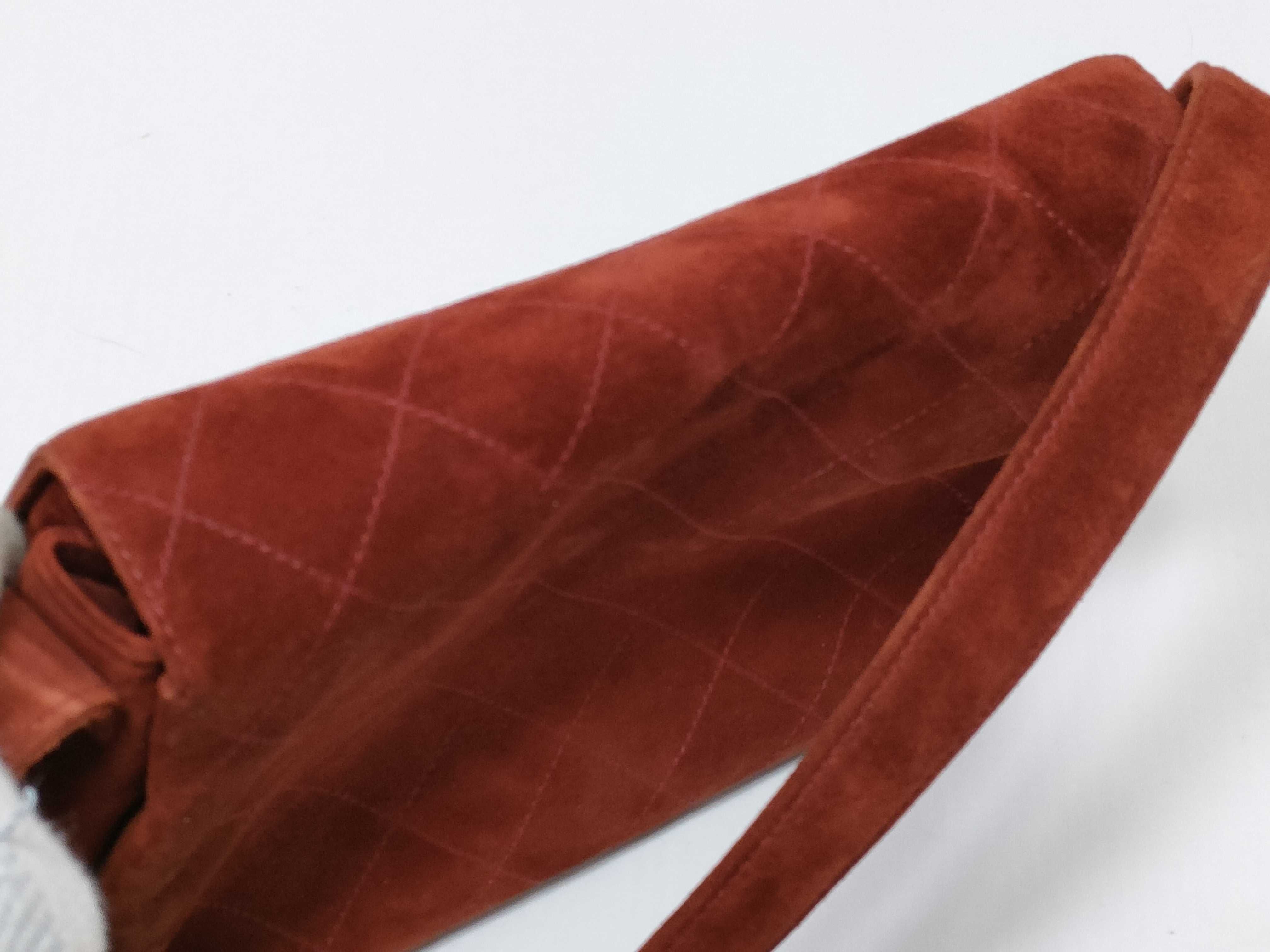 Matelassé Suede Shoulder Bag (Series 5) — view 6