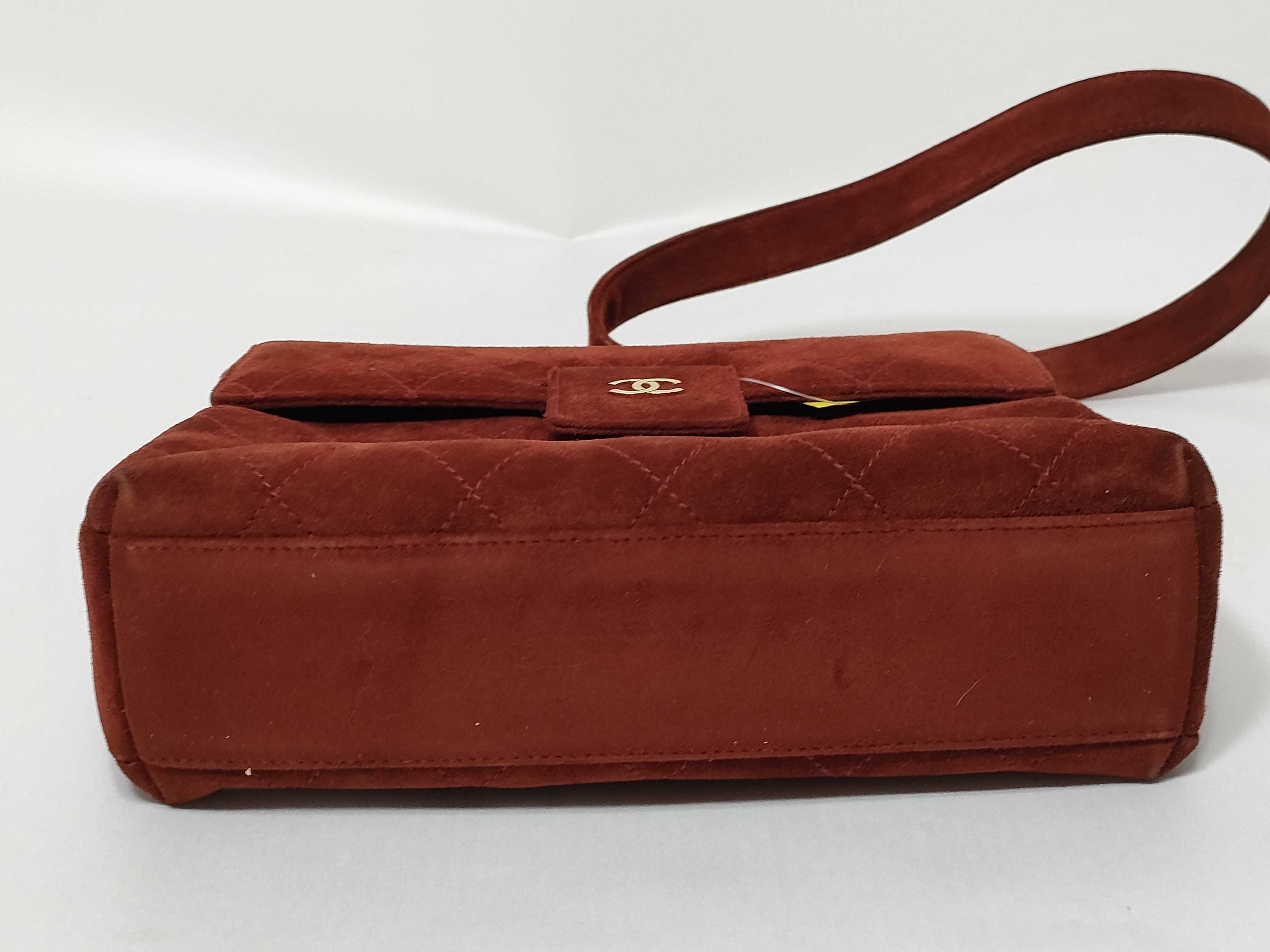 Matelassé Suede Shoulder Bag (Series 5) — view 8