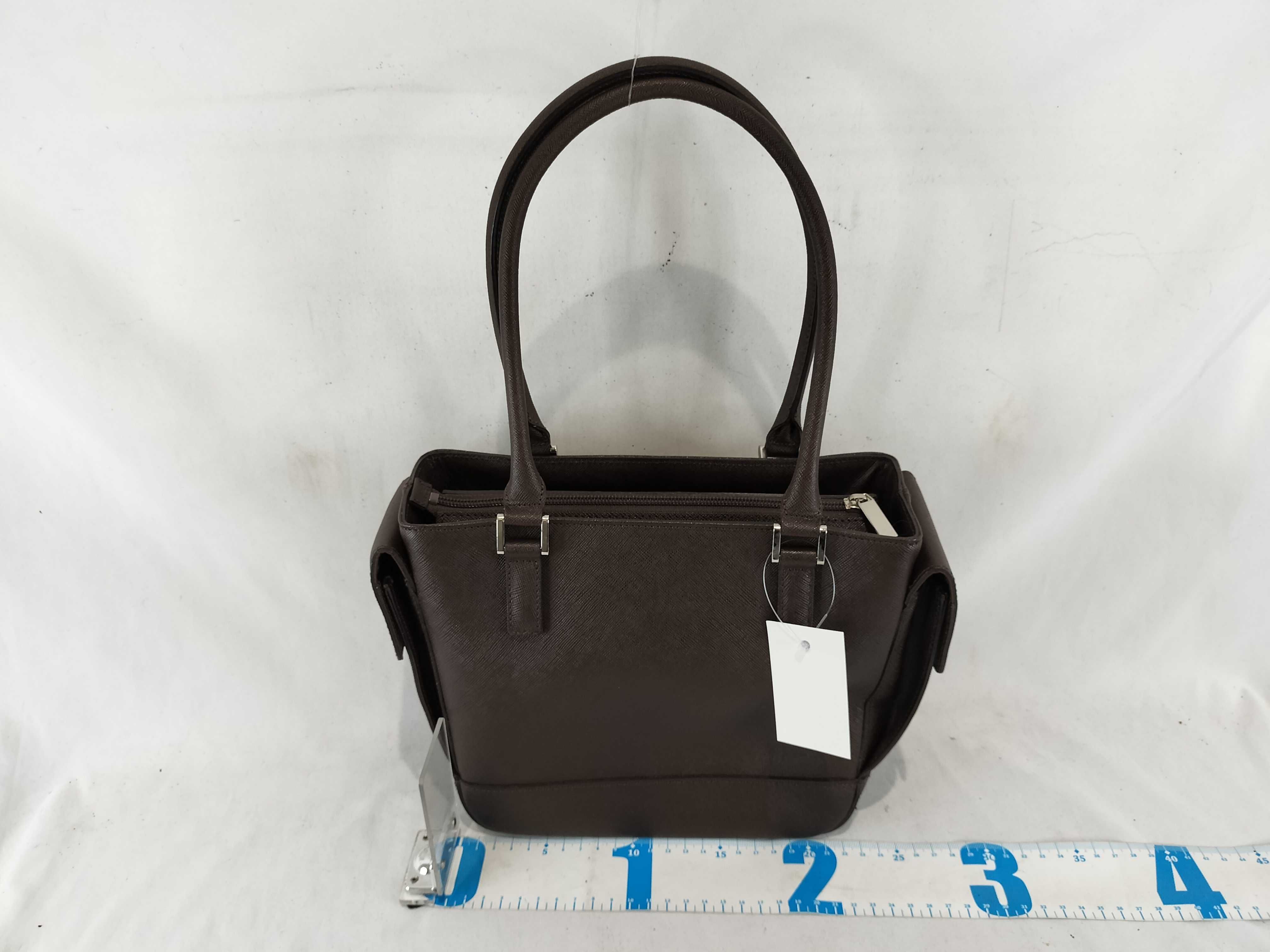 Leather Hand Tote Handbag — view 3