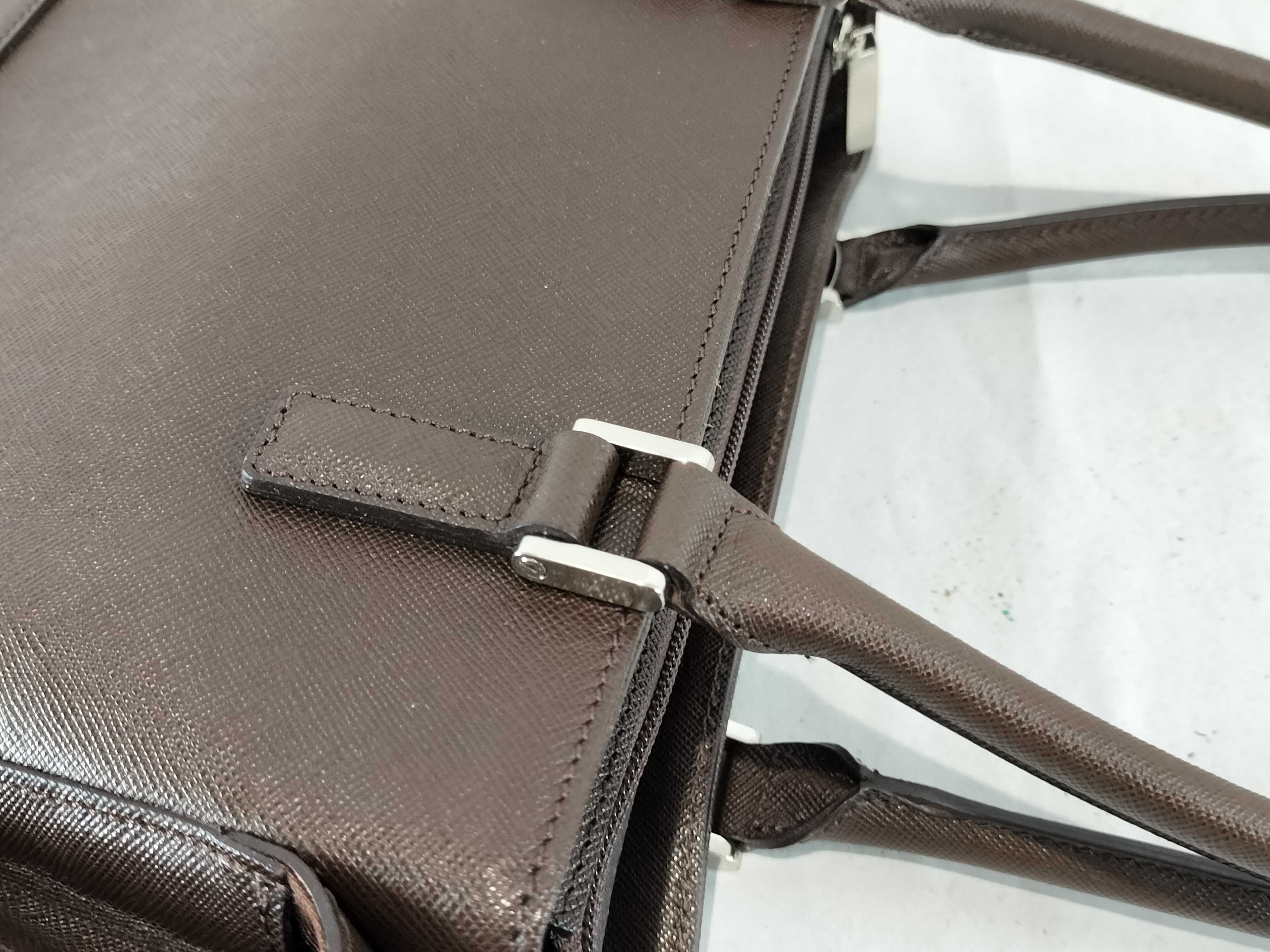 Leather Hand Tote Handbag — view 6