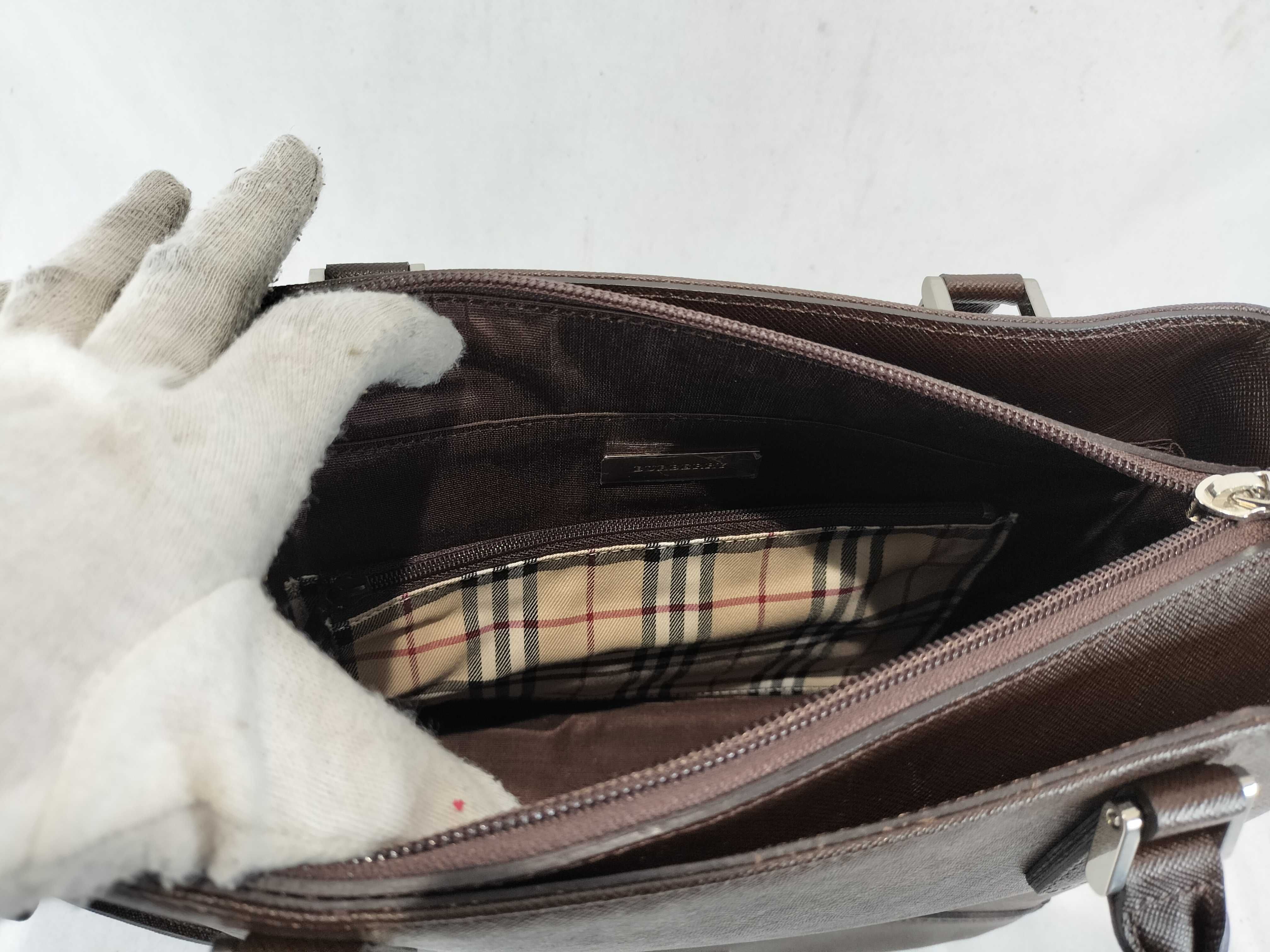 Leather Hand Tote Handbag — view 10