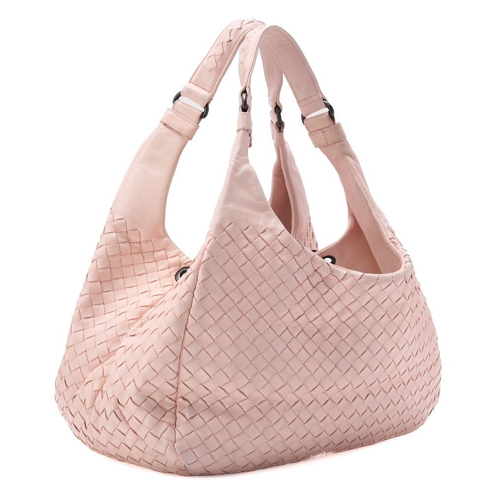 Lambskin Intrecciato Campana Tote Bag — view 3