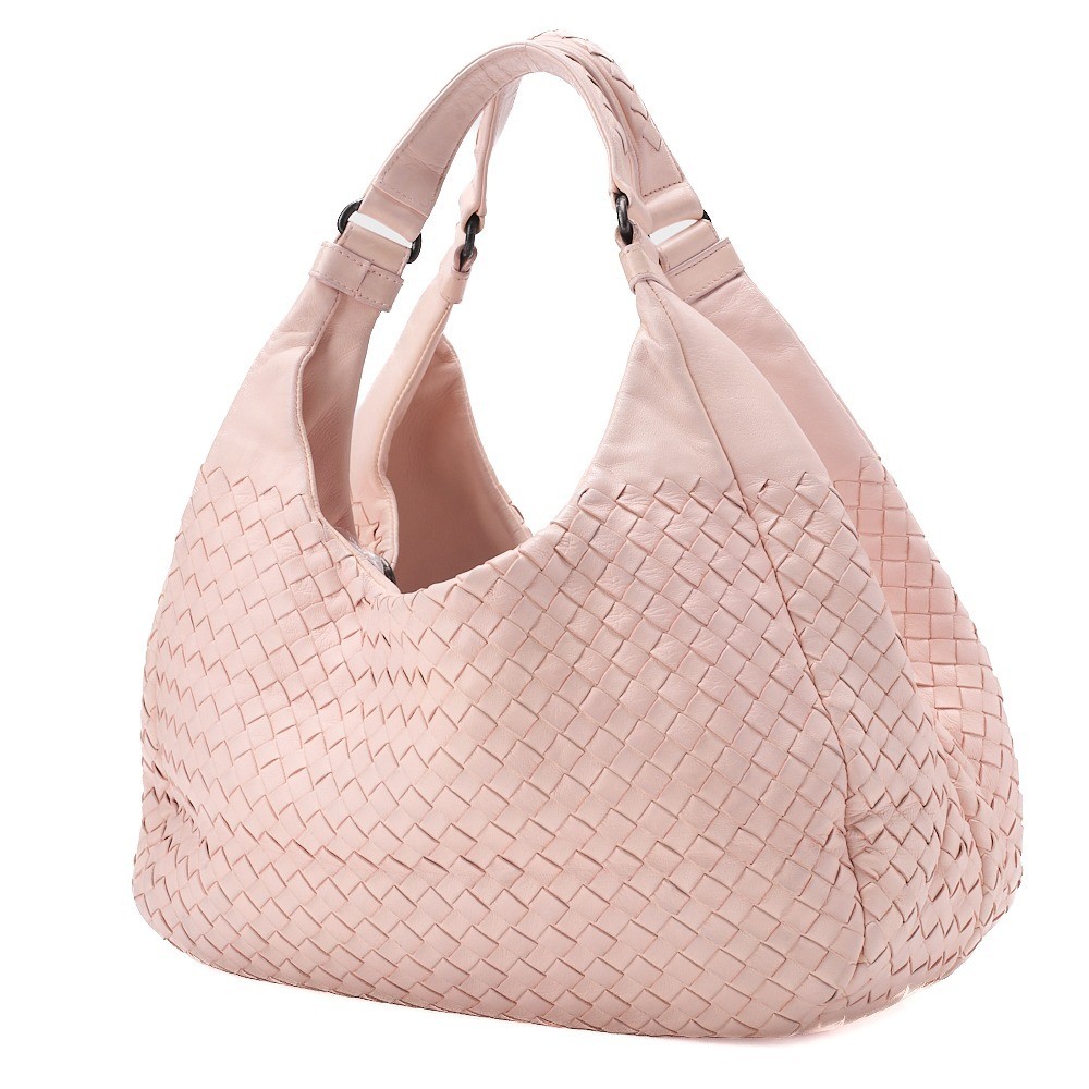 Lambskin Intrecciato Campana Tote Bag — view 4