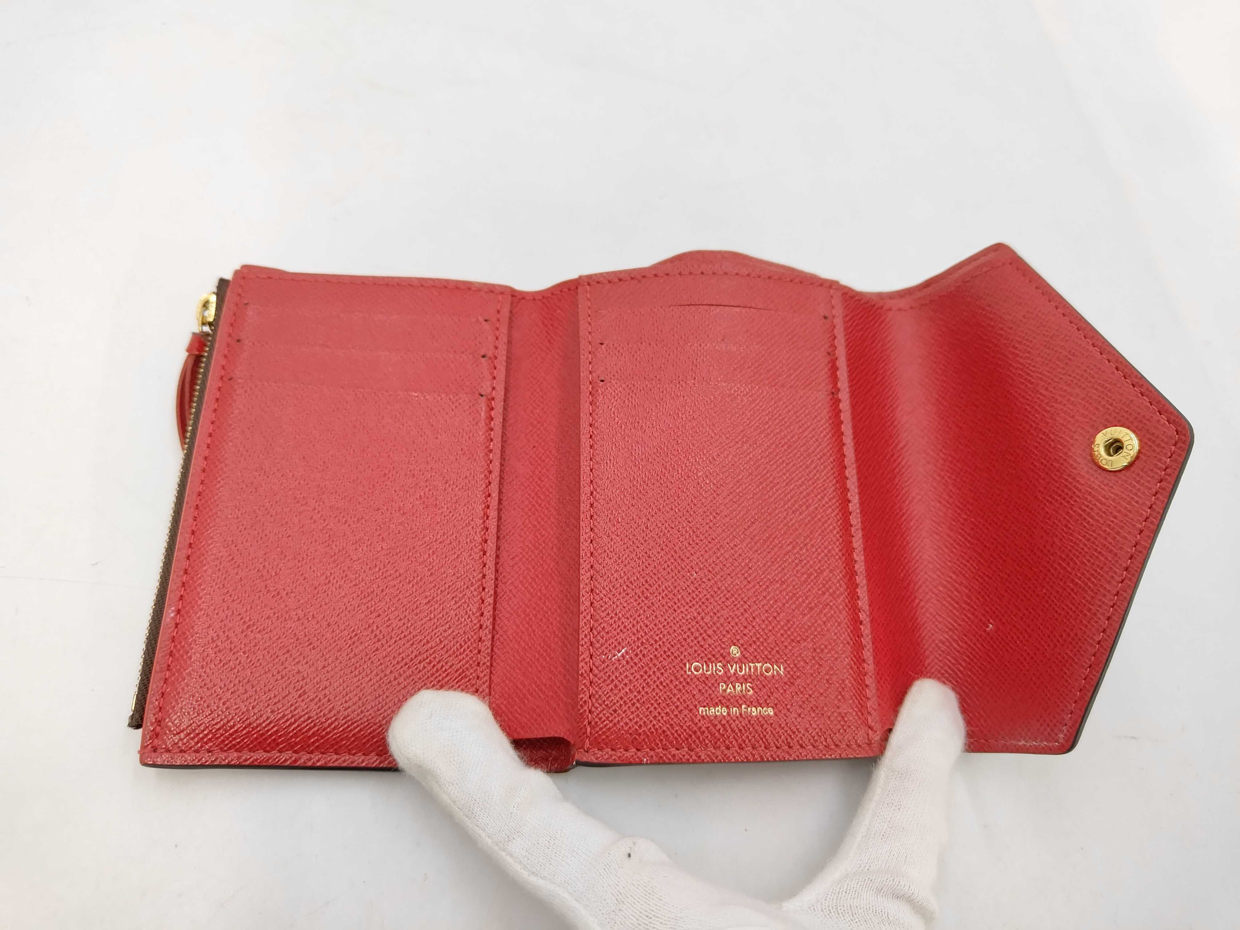 N41659 Damier Portefeuille Victorine Wallet — view 5