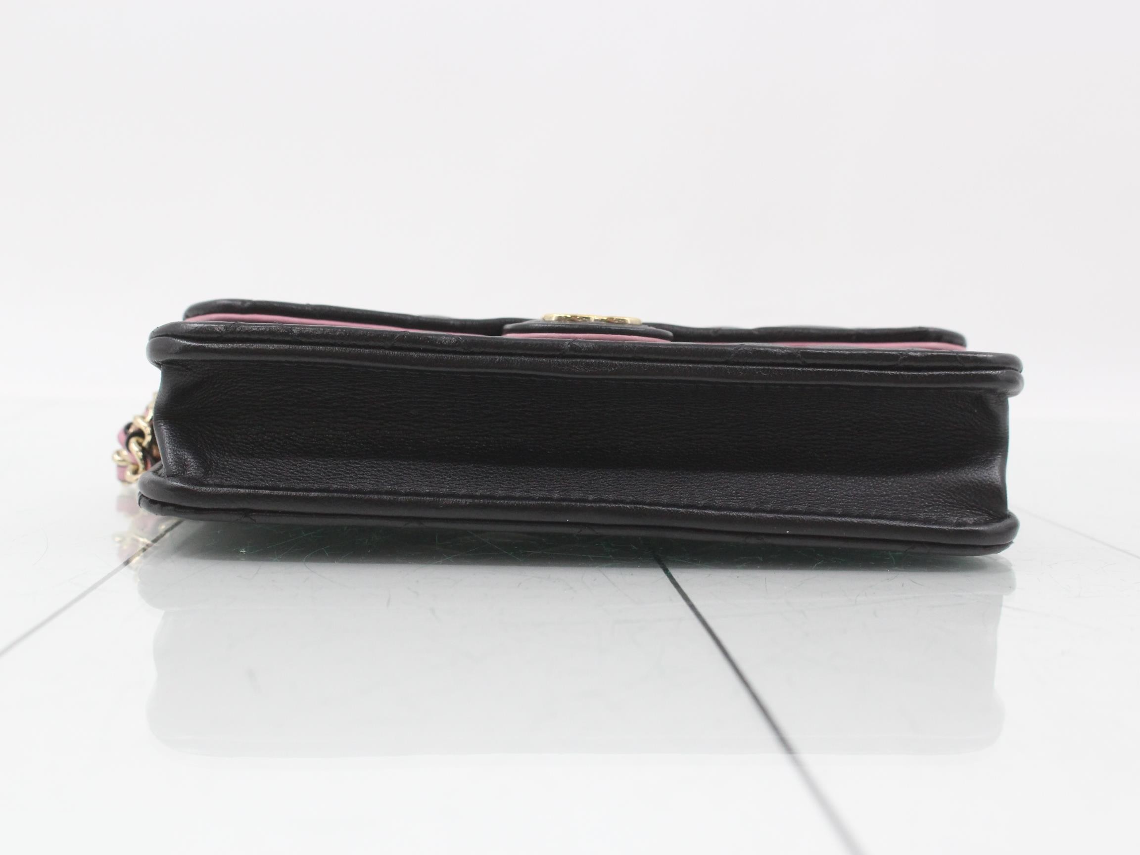 2-way lambskin chain wallet — view 3