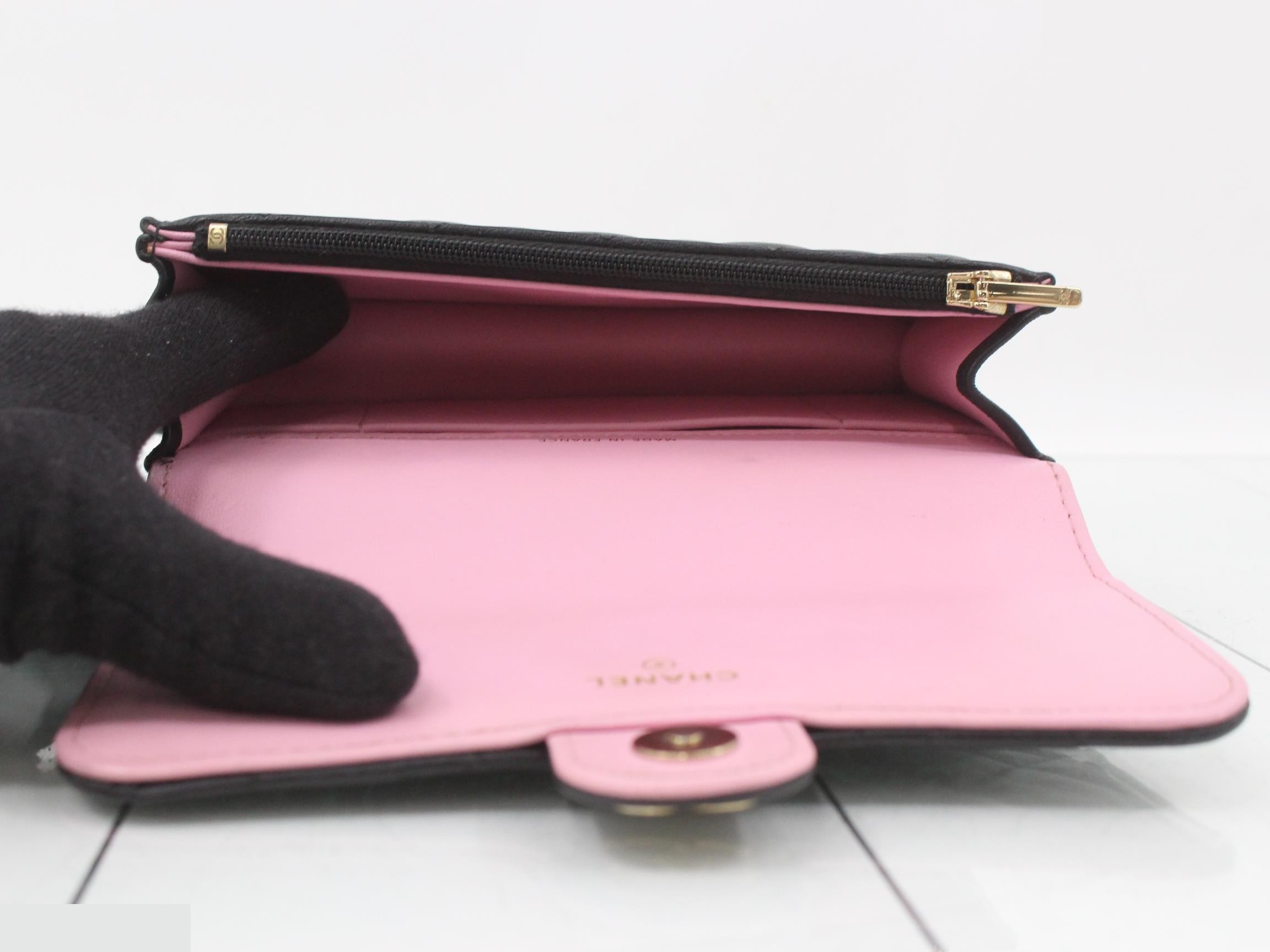 2-way lambskin chain wallet — view 4