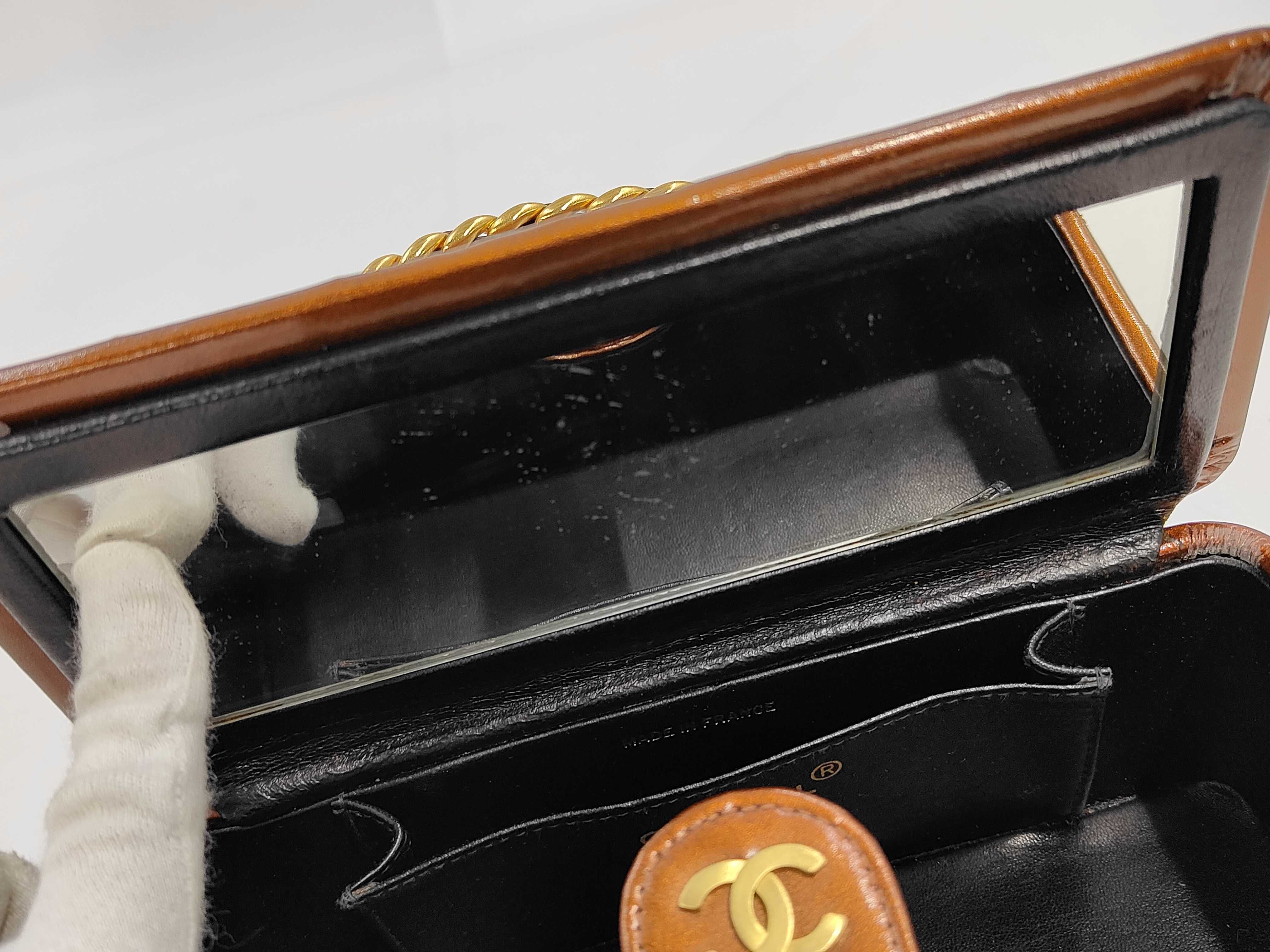 Top Handle Matelassé Vanity Handbag (Serial No. 3) — view 9