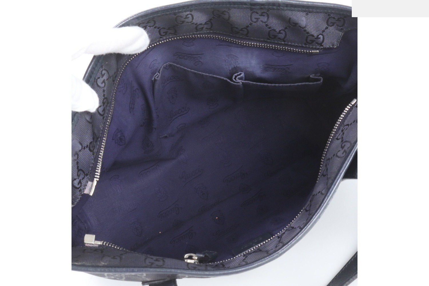 GG Imprime 211138 Leather Tote Bag, Shoulder Bag — view 7