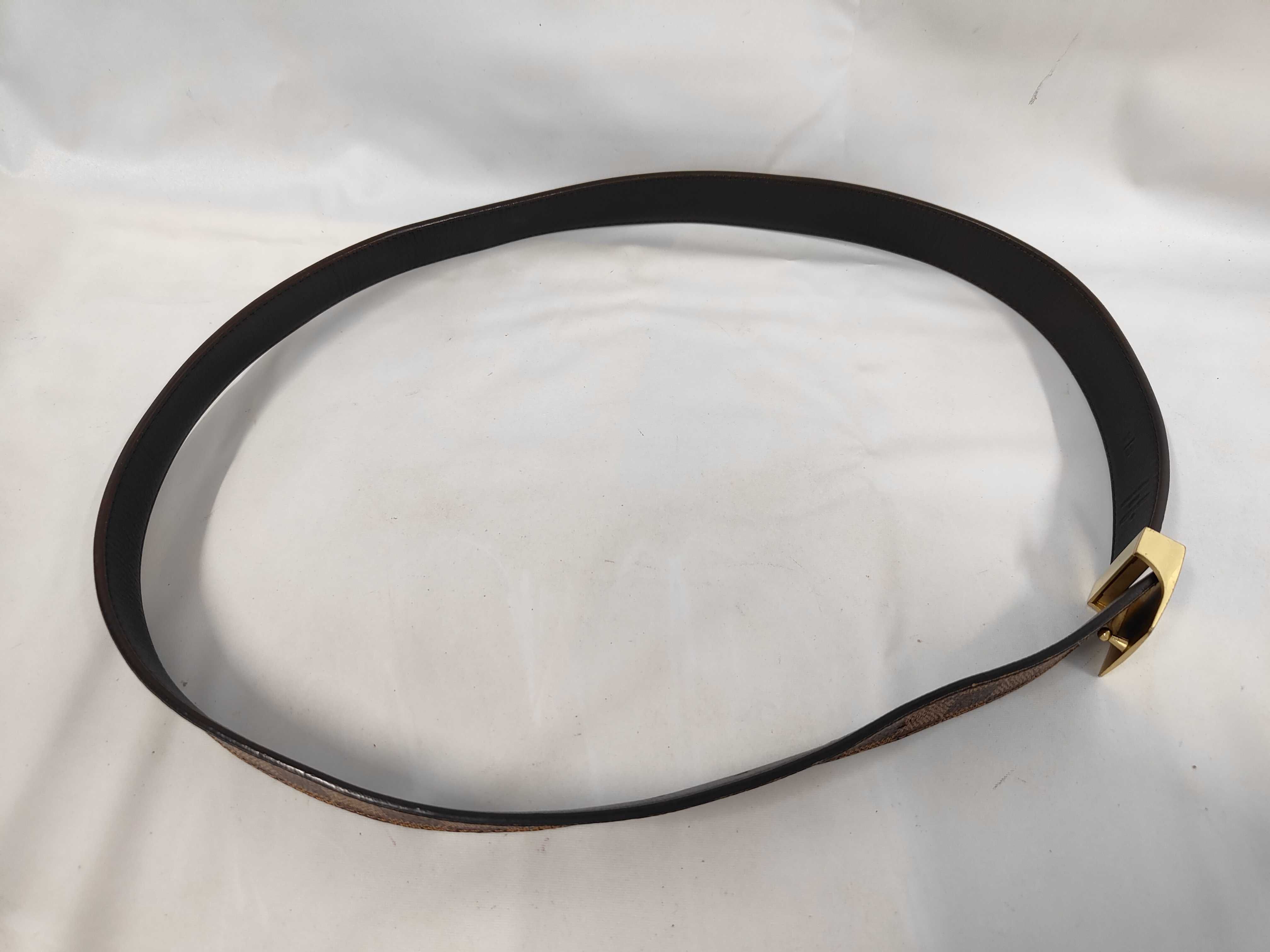 Damier Ceinture Carrée M6944V CT1025 85/34 Belt — view 4