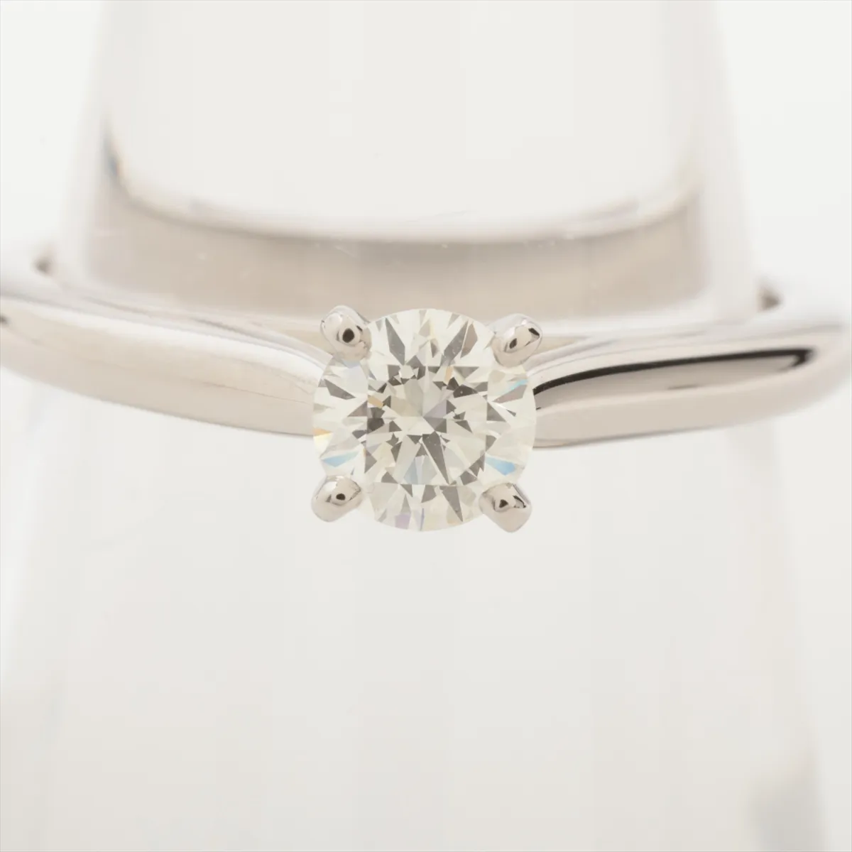 Solitaire 1895 Diamond Ring, Pt950, 3.6g, 0.33g, 49mm, SOQ695, GIA No.6224359986 — view 5