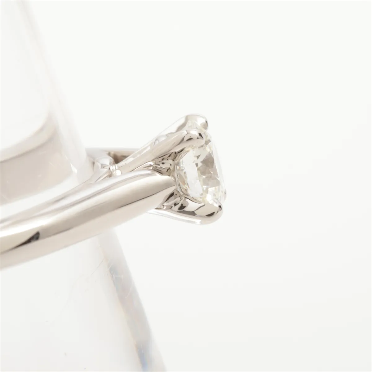 Solitaire 1895 Diamond Ring, Pt950, 3.6g, 0.33g, 49mm, SOQ695, GIA No.6224359986 — view 6