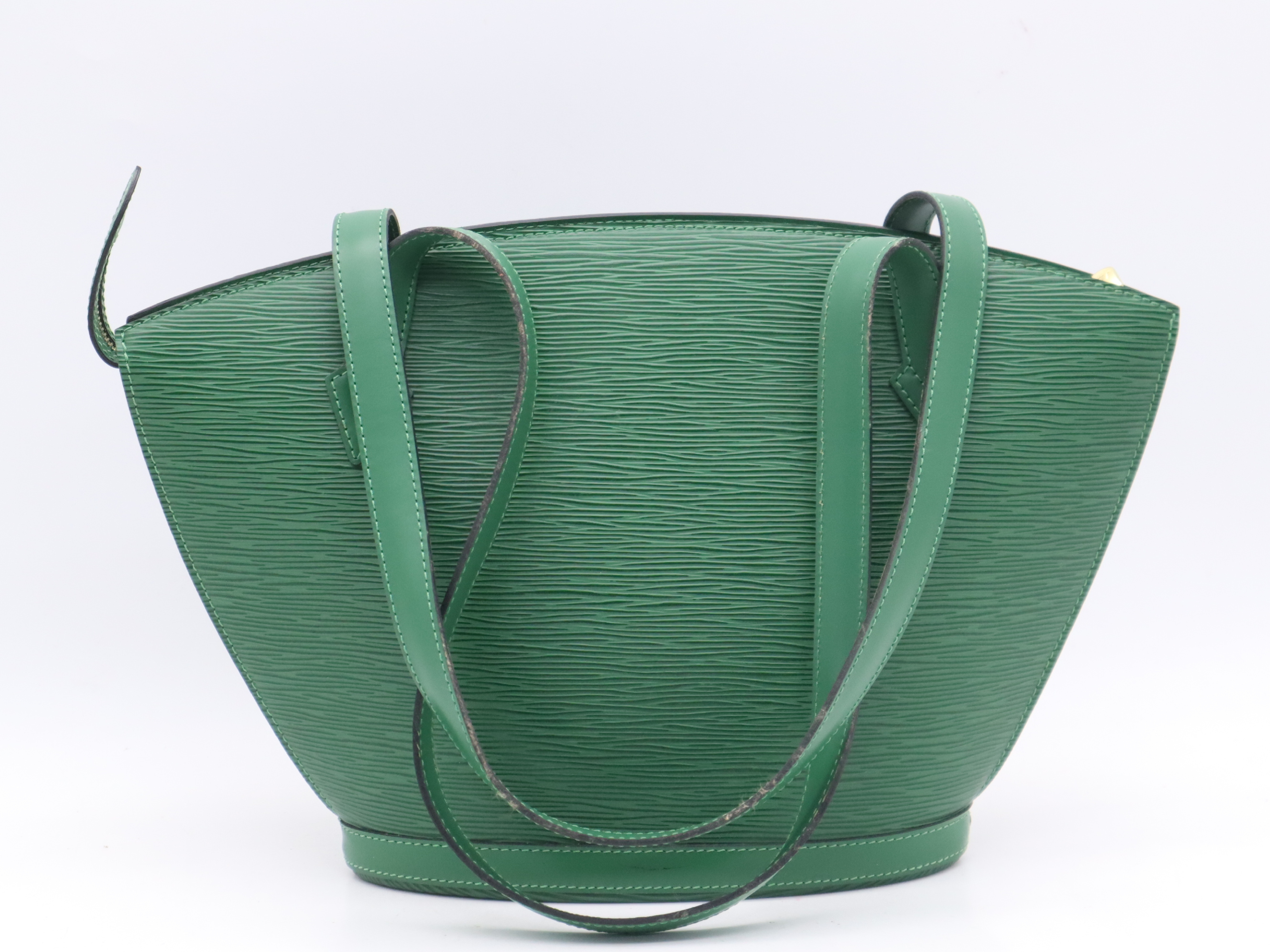 M52274 Epi Saint Jacques Borneo Green Tote Bag — view 2