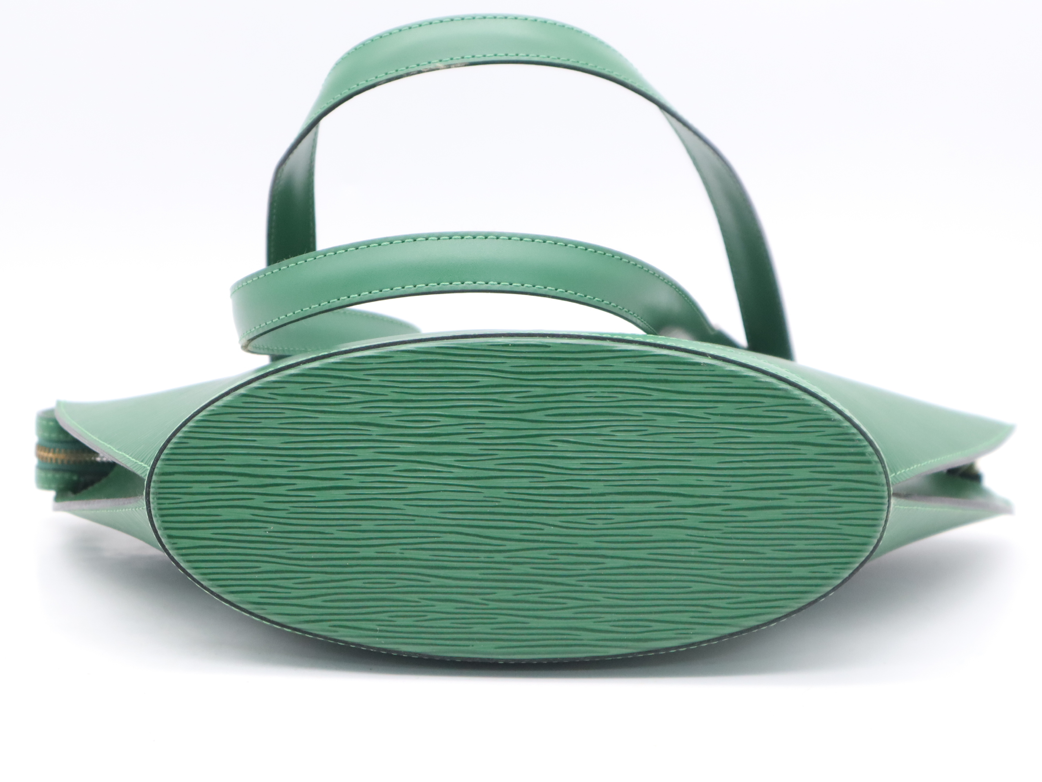 M52274 Epi Saint Jacques Borneo Green Tote Bag — view 4