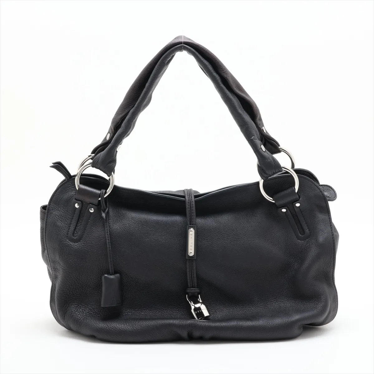 Bittersweet Leather Handbag, Black, Unsigned Guarantee Card