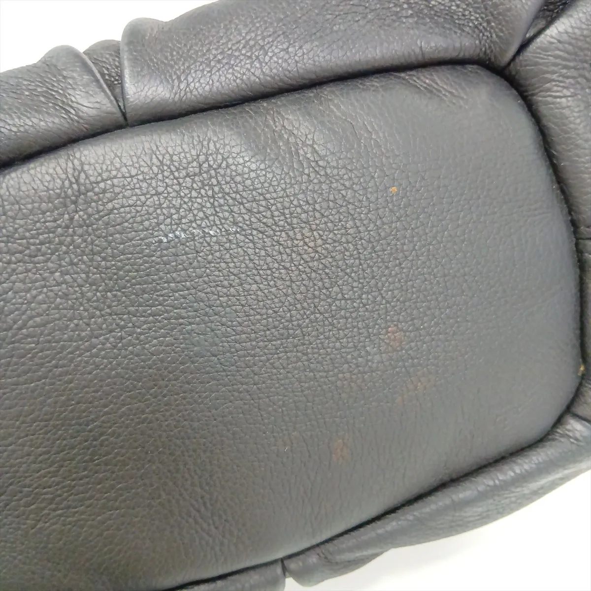 Bittersweet Leather Handbag, Black, Unsigned Guarantee Card — view 15