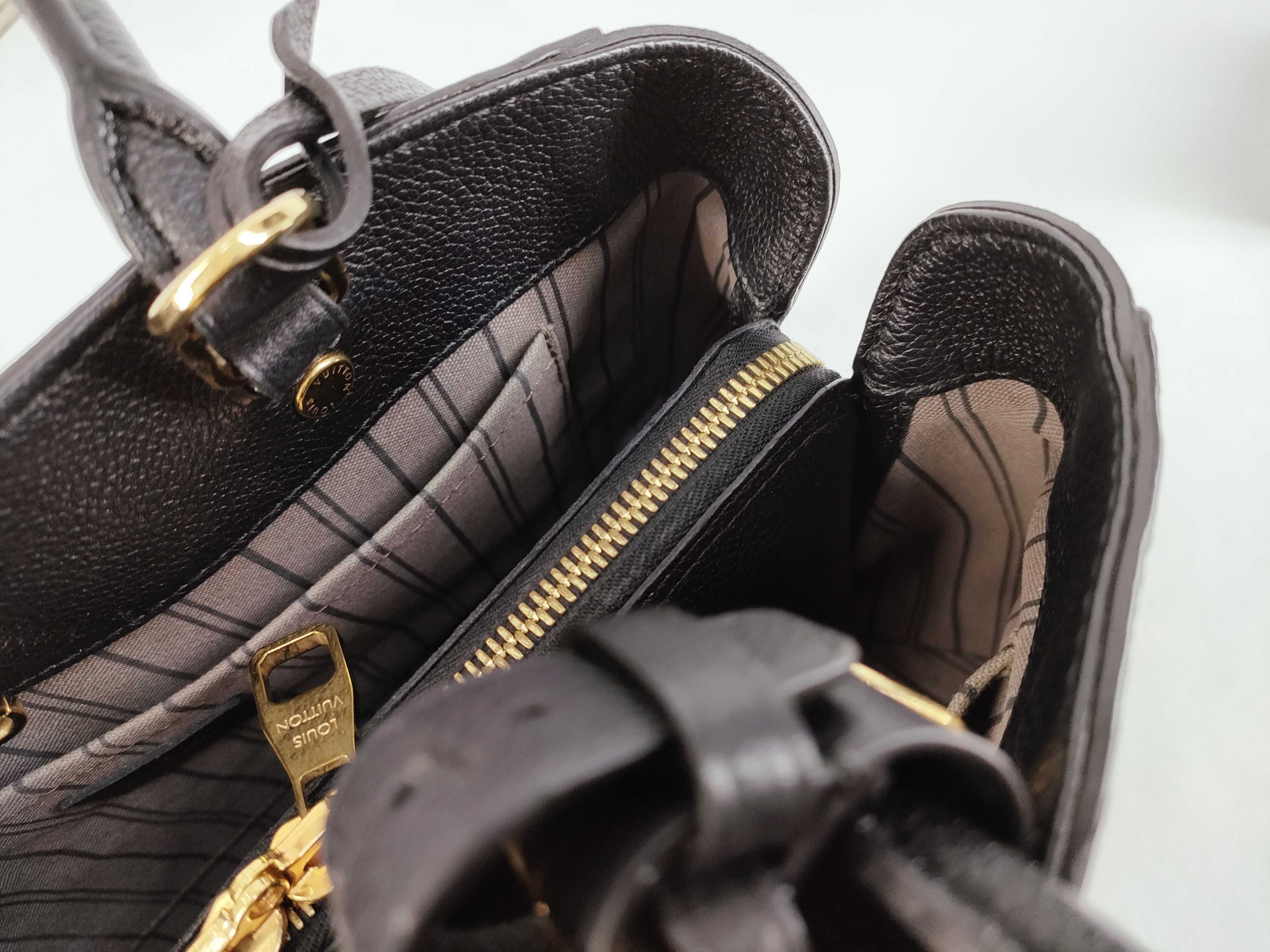 Monogram Empreinte Montaigne Shoulder Bag — view 13