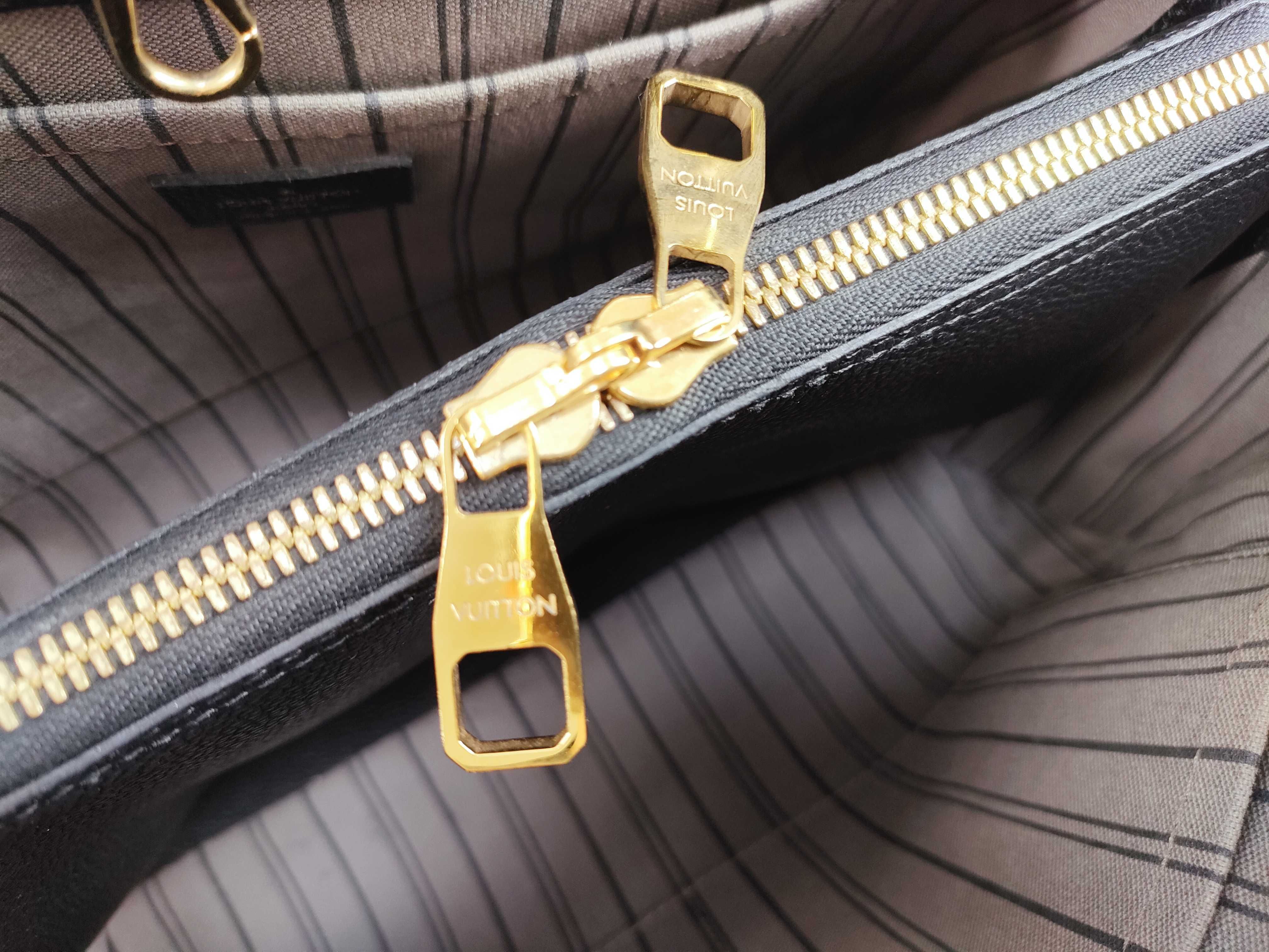 Monogram Empreinte Montaigne Shoulder Bag — view 9