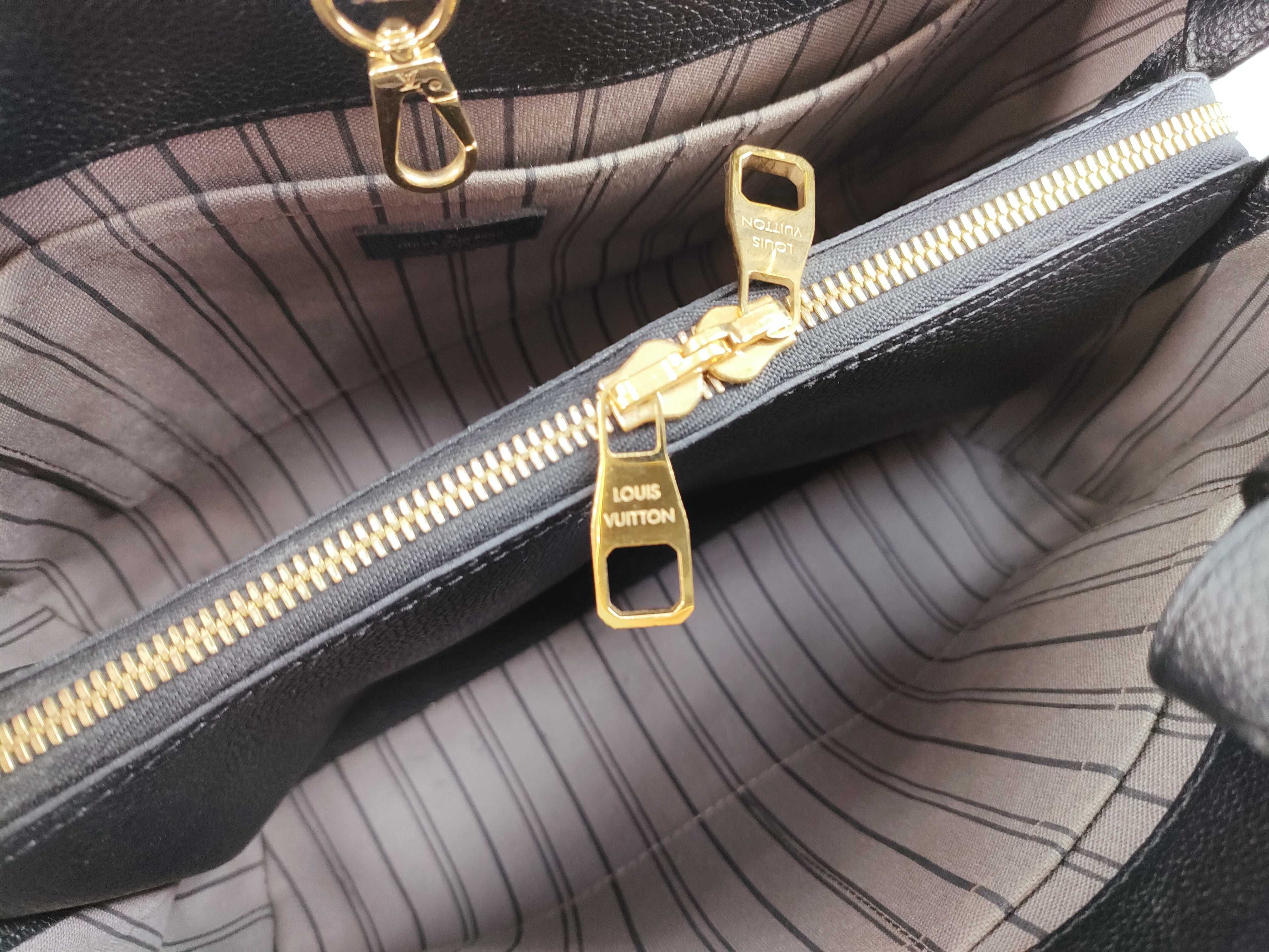 Monogram Empreinte Montaigne Shoulder Bag — view 10