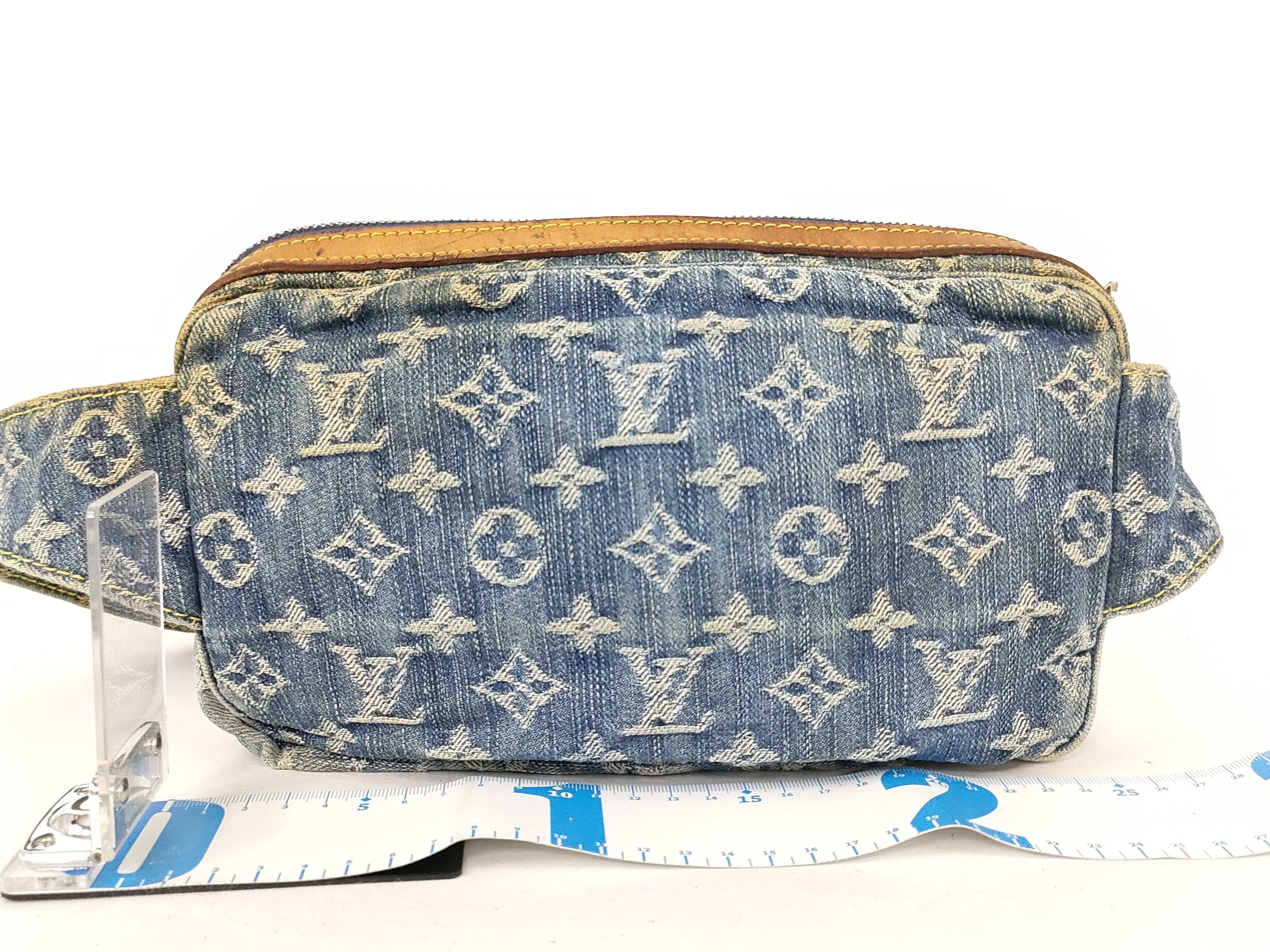 Monogram Denim Bum Bag M95347 Waist Bag — view 2