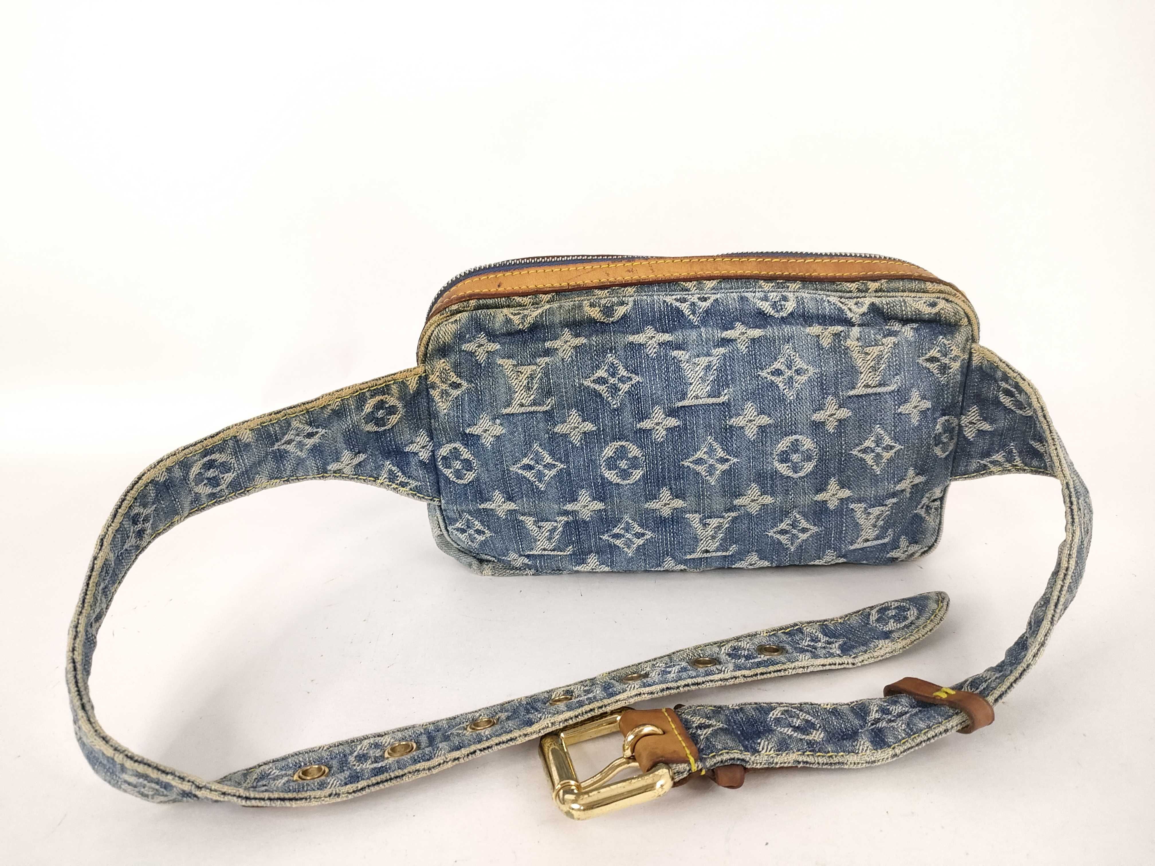 Monogram Denim Bum Bag M95347 Waist Bag — view 3