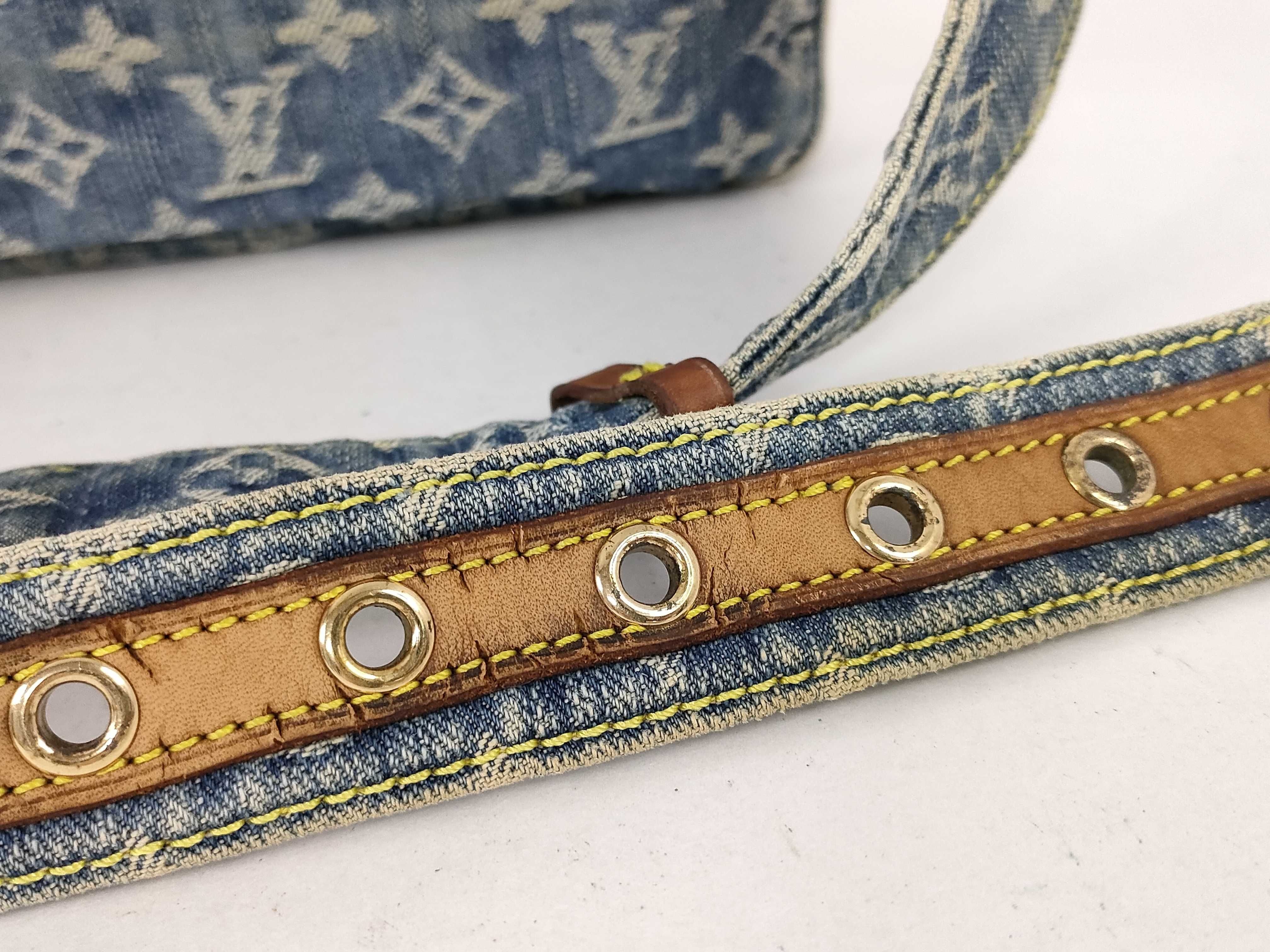 Monogram Denim Bum Bag M95347 Waist Bag — view 4