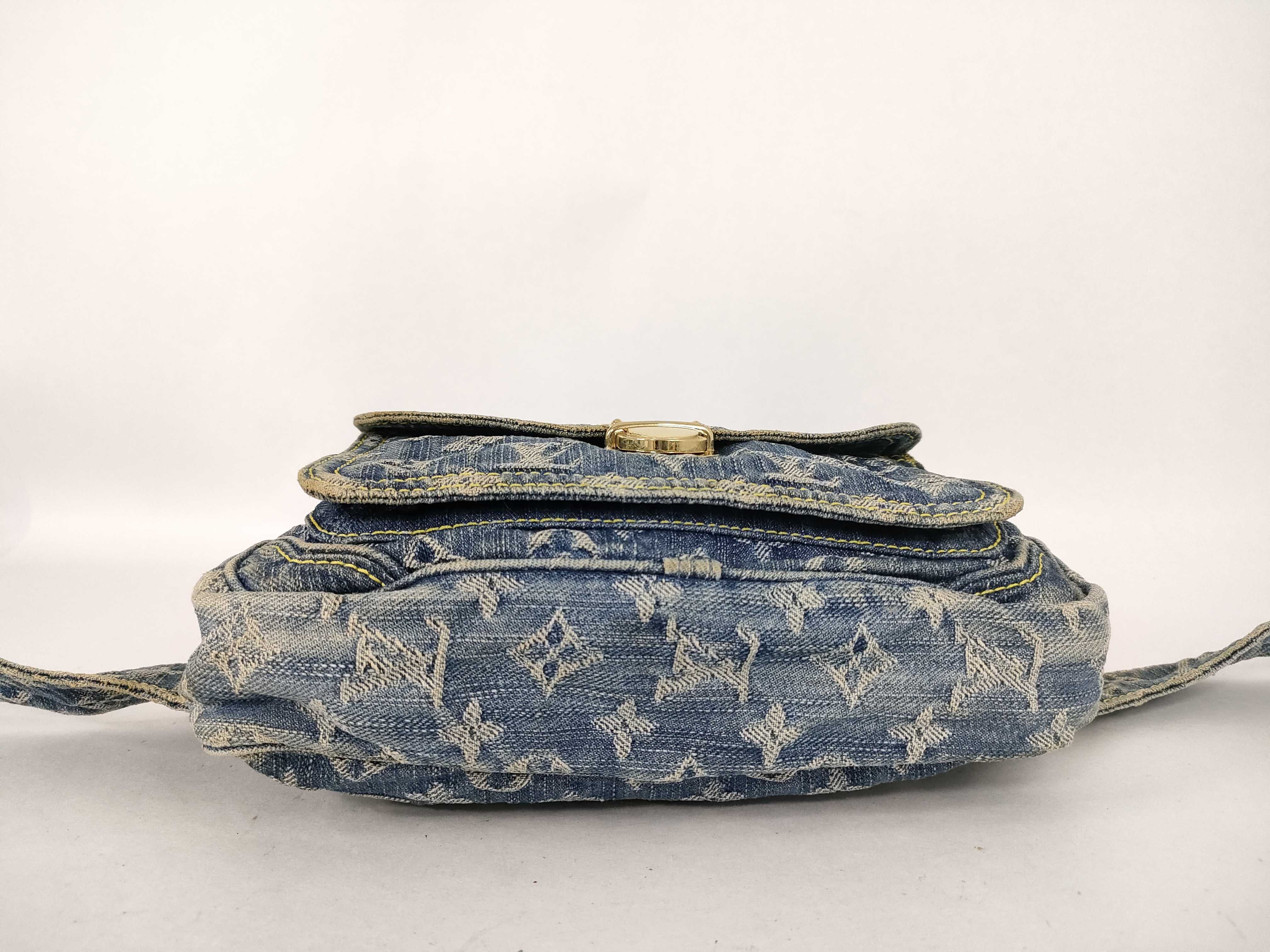 Monogram Denim Bum Bag M95347 Waist Bag — view 7