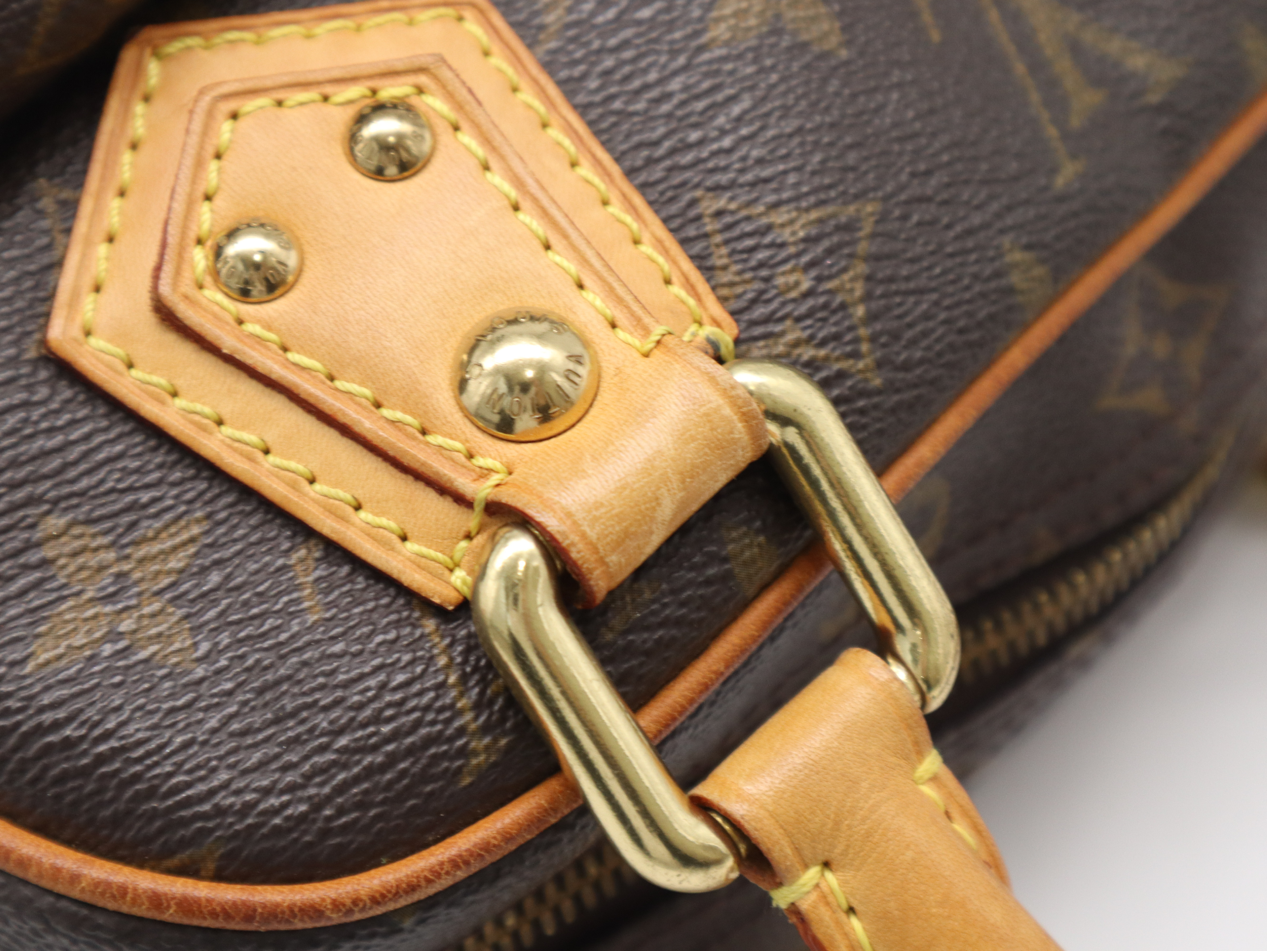 M40026 Monogram Manhattan PM Handbag — view 7