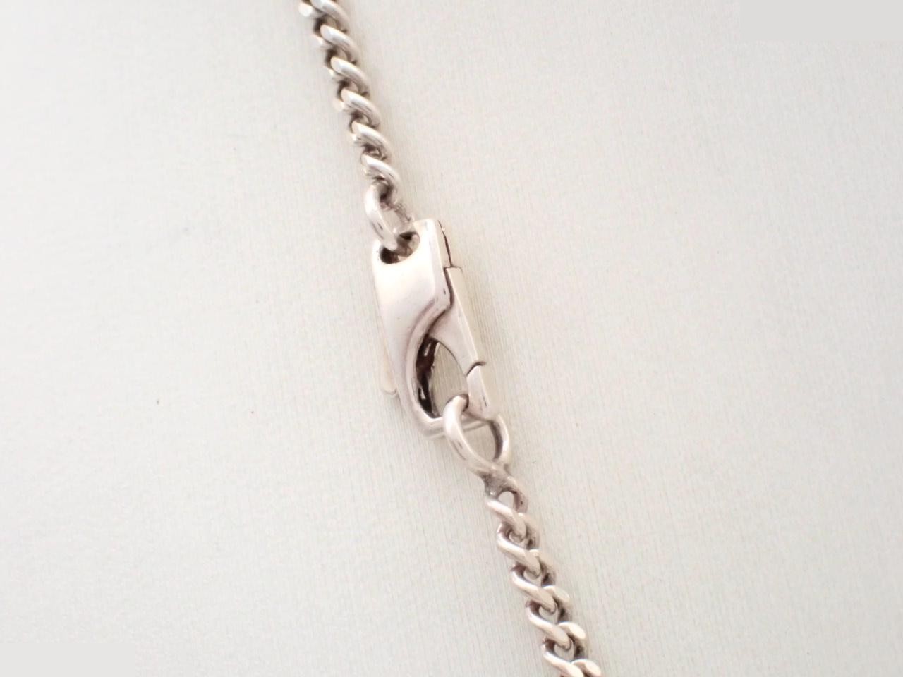 Sterling silver (925) / 17.6g / Chain approx. 56cm / Necklace — view 2